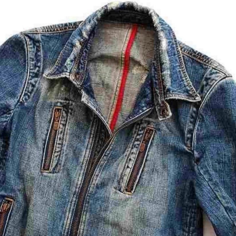Tornado Mart Tornado Mart Adjustable Denim Jacket Size US M / EU 48-50 / 2 - 3 Thumbnail