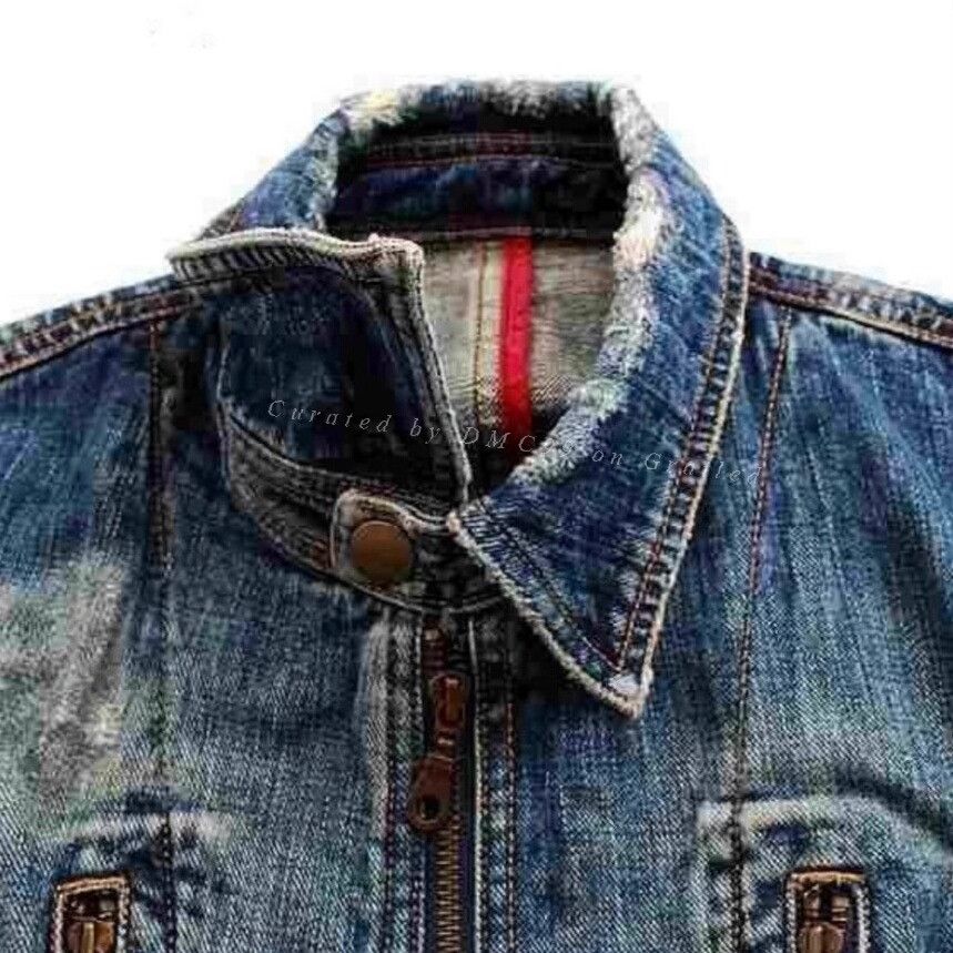 Tornado Mart Tornado Mart Adjustable Denim Jacket Size US M / EU 48-50 / 2 - 2 Thumbnail