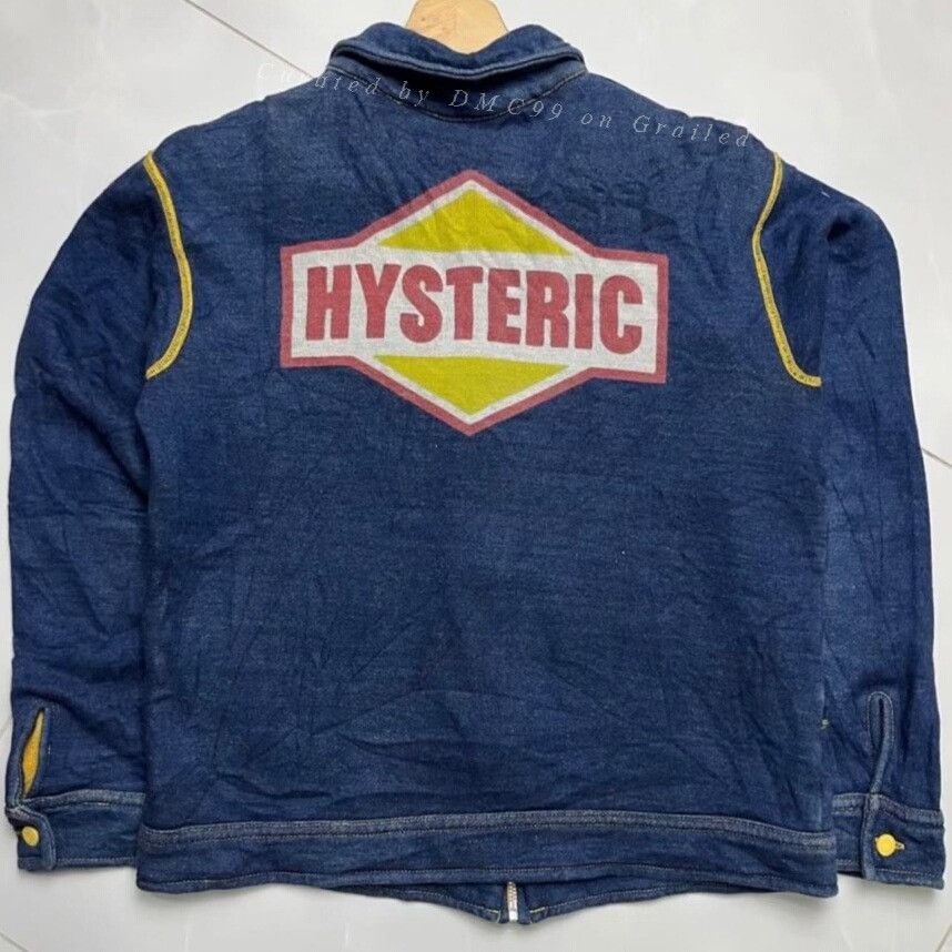 Hysteric Glamour Hysteric Glamour Vintage Denim Jacket Size US M / EU 48-50 / 2 - 2 Thumbnail