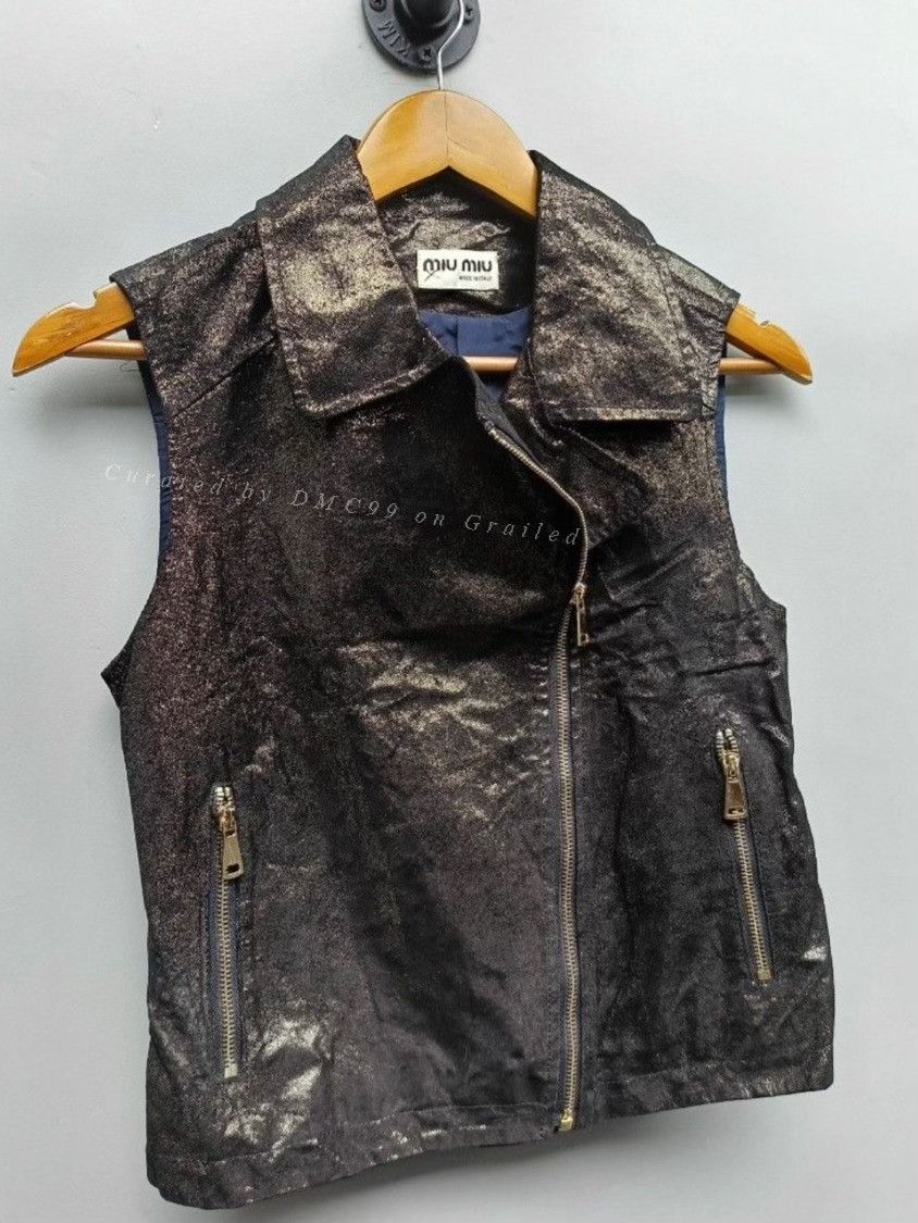 Miu Miu Miu Miu Vintage Vest Size M / US 6-8 / IT 42-44 - 2 Thumbnail