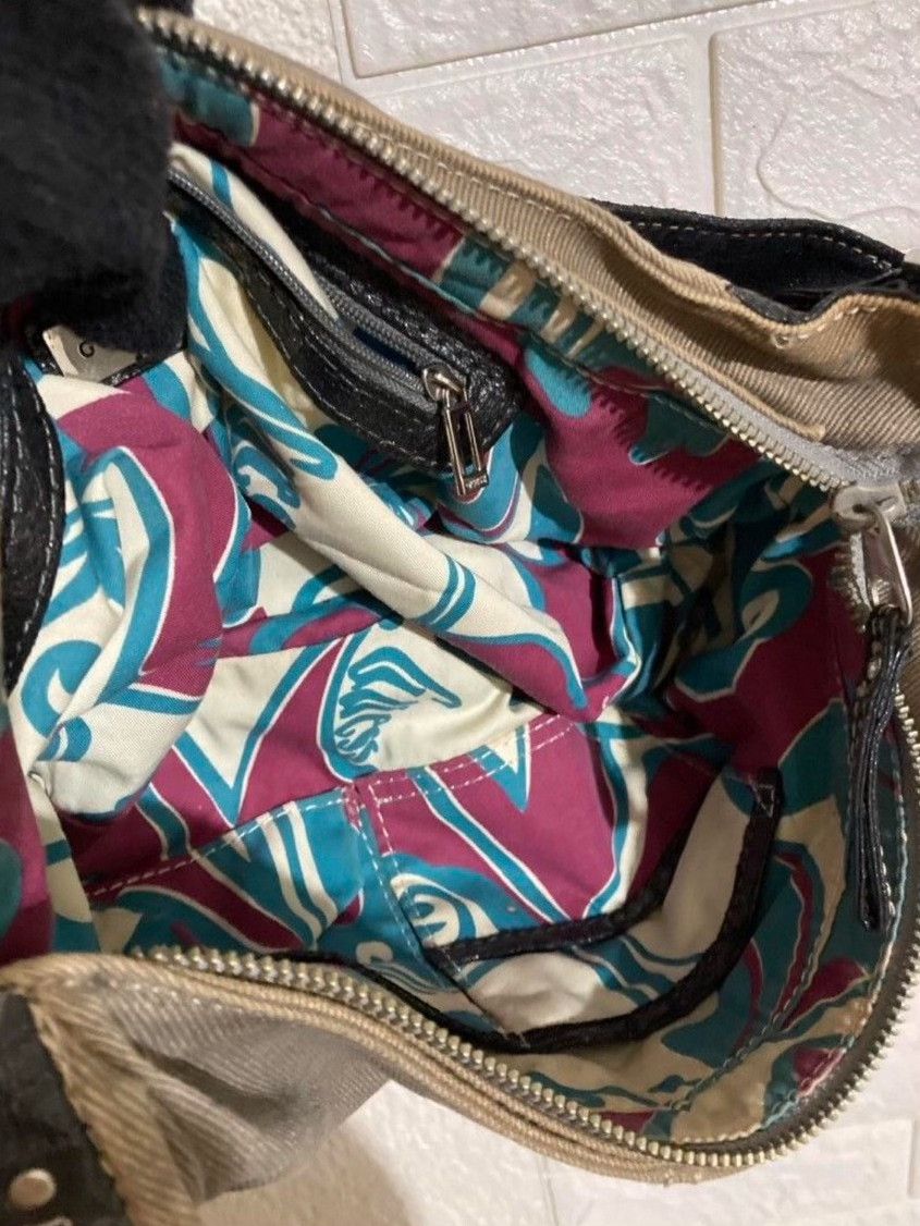 Guess Guess Vintage Brown Leather Shoulder Bag Size ONE SIZE - 6 Thumbnail