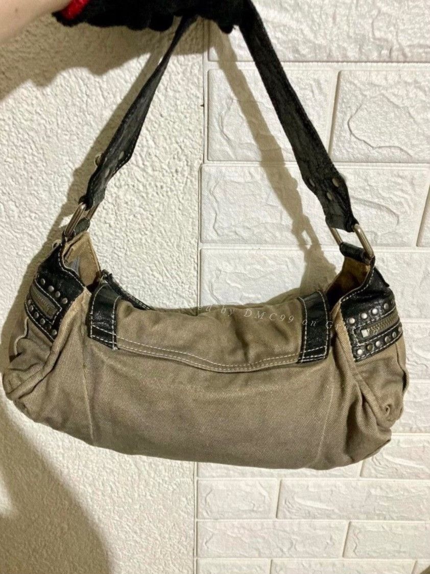 Guess Guess Vintage Brown Leather Shoulder Bag Size ONE SIZE - 2 Thumbnail