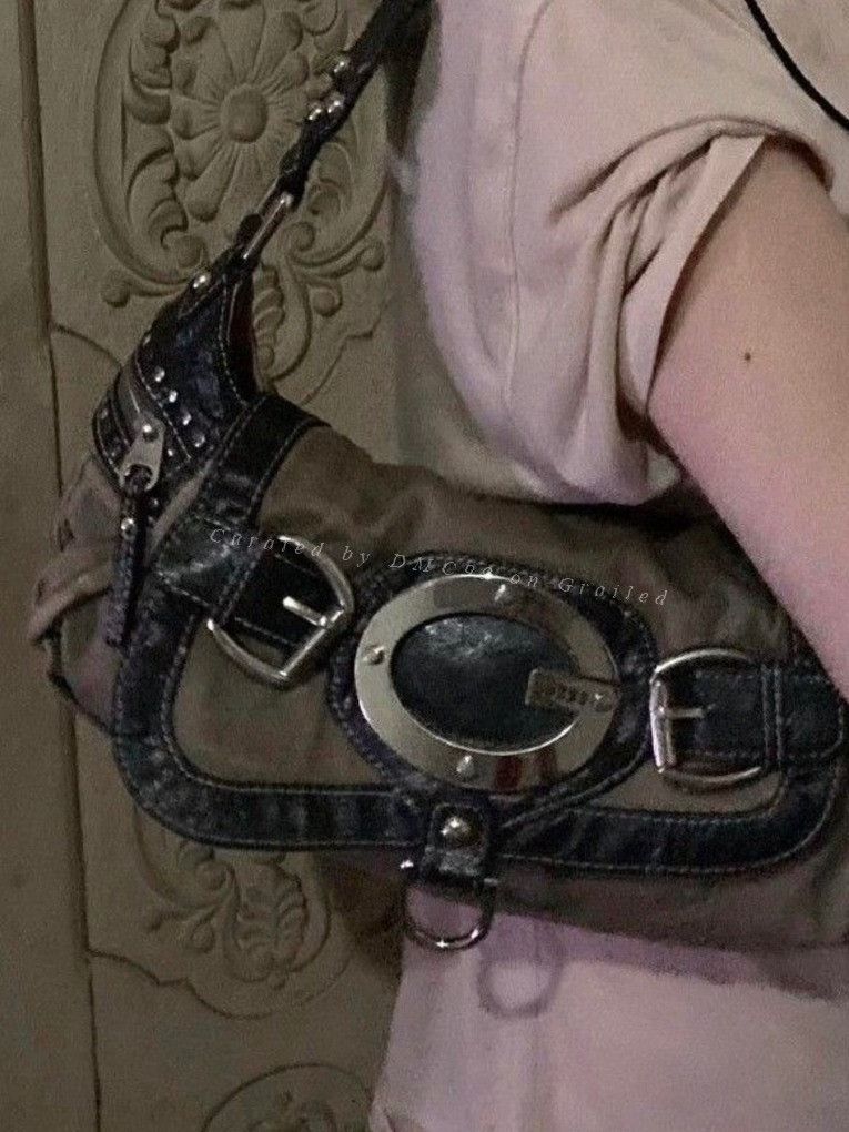 Guess Guess Vintage Brown Leather Shoulder Bag Size ONE SIZE - 8 Thumbnail