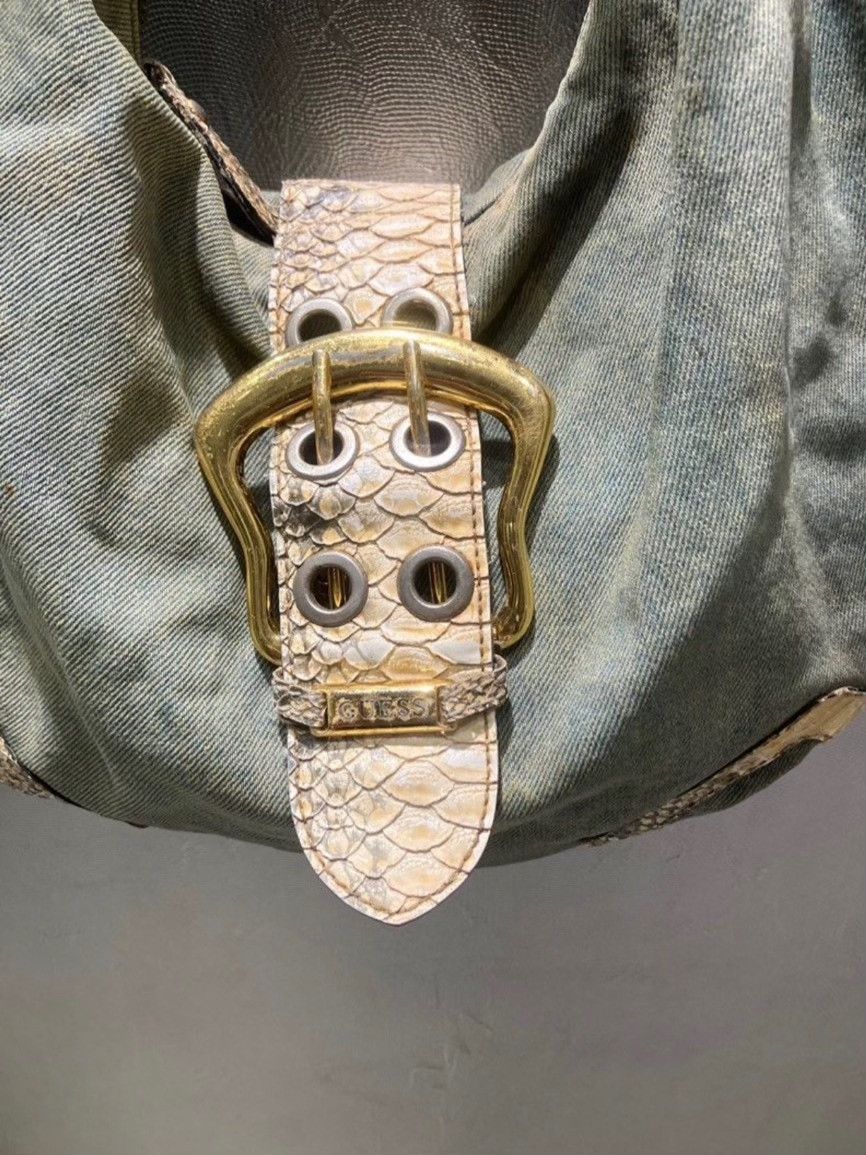 Guess Guess Vintage Denim Shoulder Bag Size ONE SIZE - 2 Thumbnail