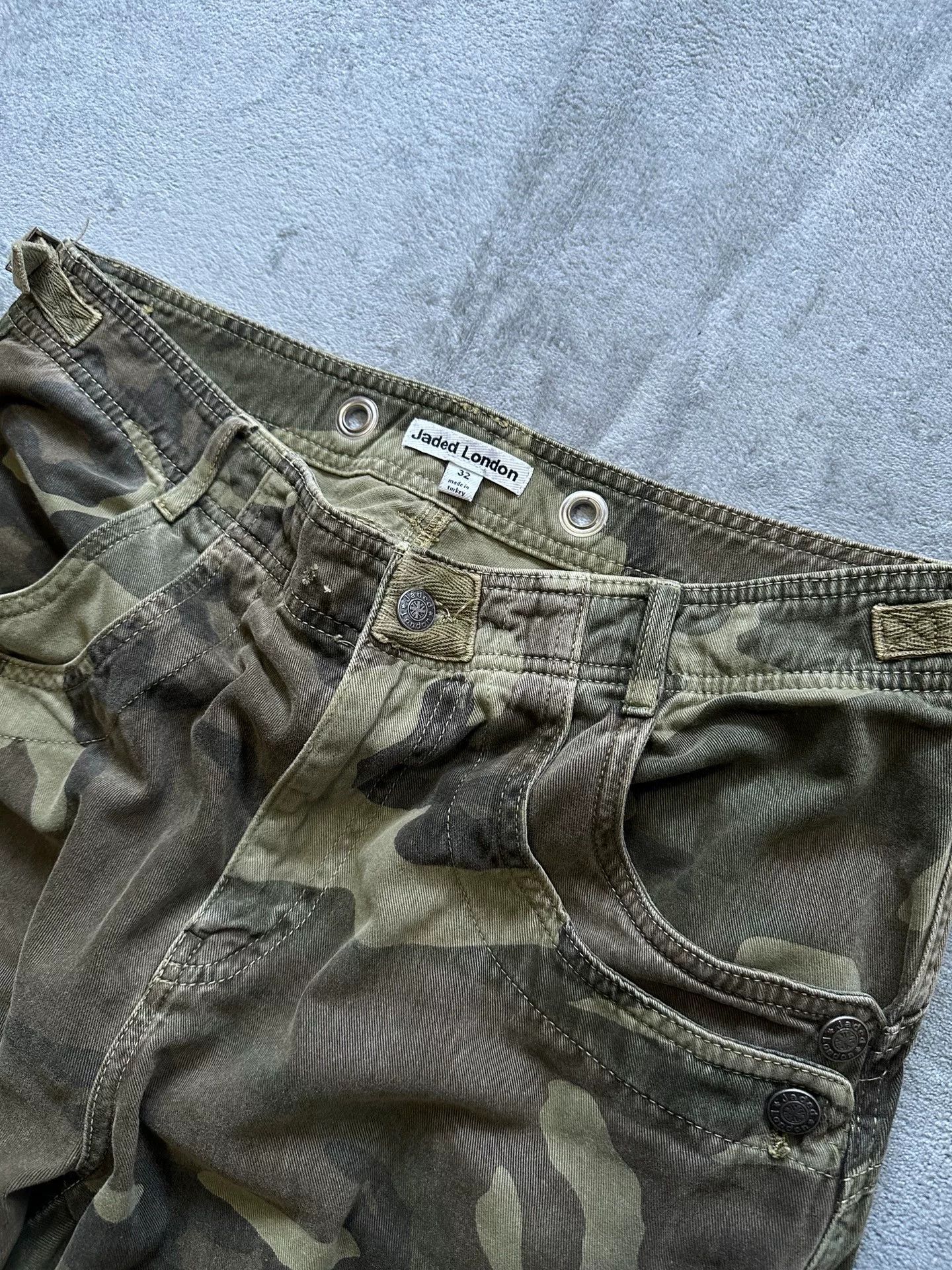 Jaded London Jaded London Camouflage Cargo Pants Size US 32 / EU 48 - 4 Thumbnail
