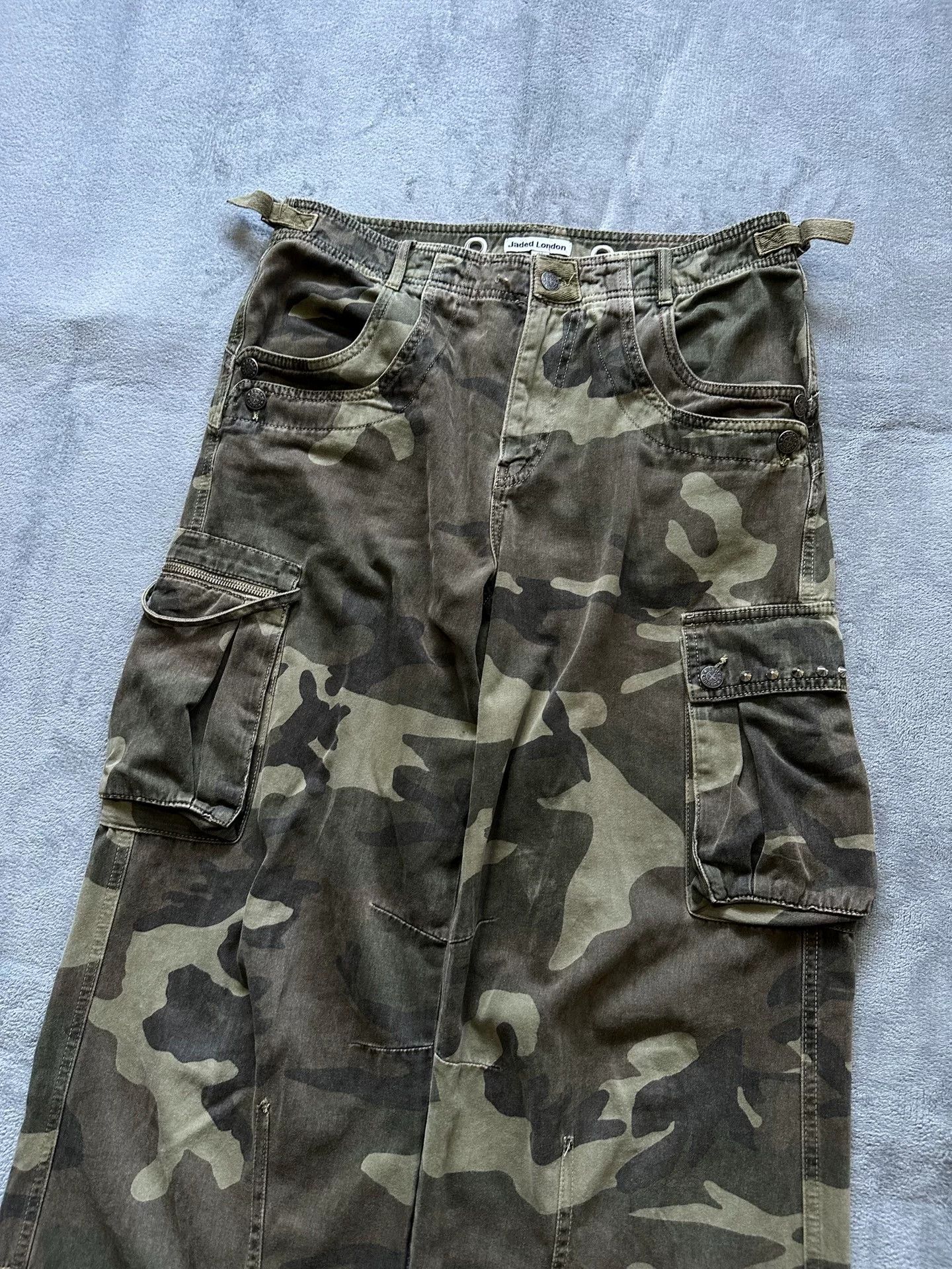 Jaded London Jaded London Camouflage Cargo Pants Size US 32 / EU 48 - 9 Thumbnail