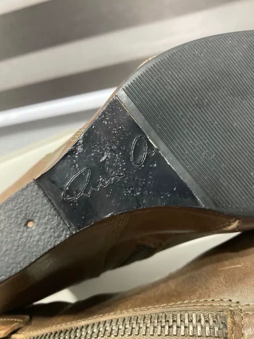 Rick Owens Rick Owens Brown Wedge Heel Boots Size US 5 / IT 35 - 8 Thumbnail
