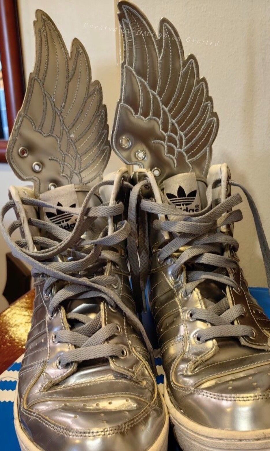 Jeremy Scott adidas x Jeremy Scott Wings Silver Size US 10 / EU 43 - 2 Thumbnail