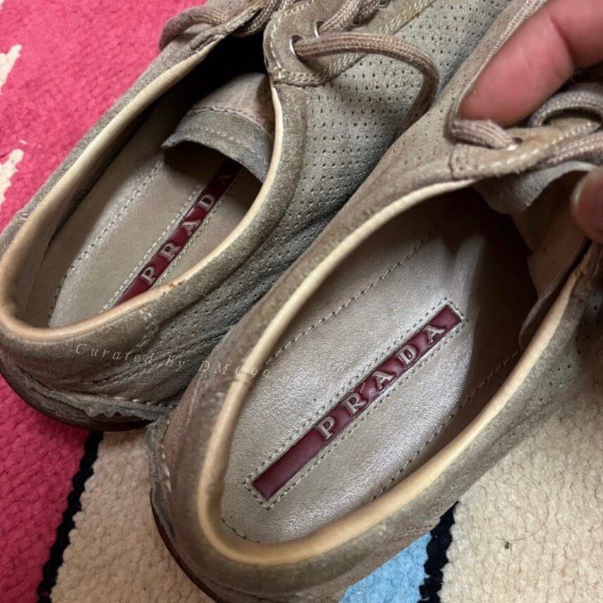 Prada Prada Sport Red Label Suede Sneakers Size US 6 / EU 39 - 3 Thumbnail