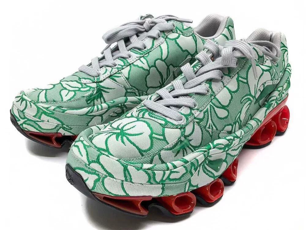 Raf Simons Raf Simons x Adidas Ozweego Floral Runner Size US 7.5 / EU 40-41 - 7 Thumbnail