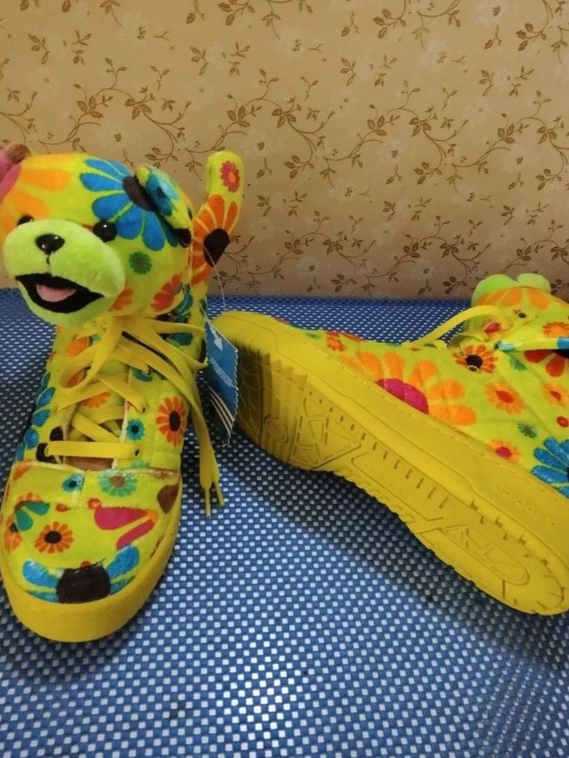 Jeremy Scott adidas x Jeremy Scott Rainbow Panda Size US 9.5 / EU 42-43 - 3 Thumbnail