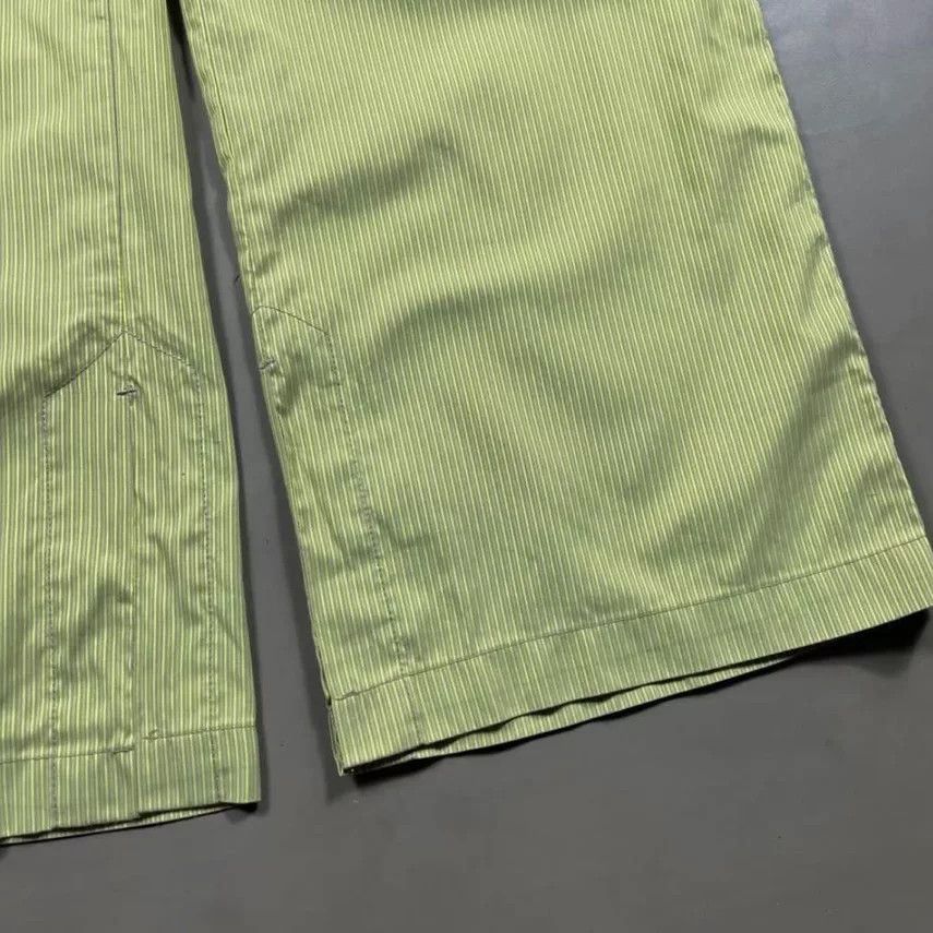 Cop Copine Cop Copine Striped Green Pants Size 40" / US 18 - 5 Thumbnail