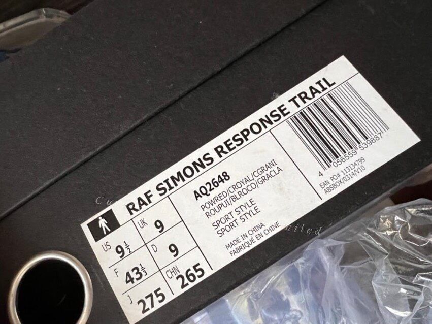 Raf Simons Raf Simons x Adidas Response Trail Size US 9.5 / EU 42-43 - 2 Thumbnail