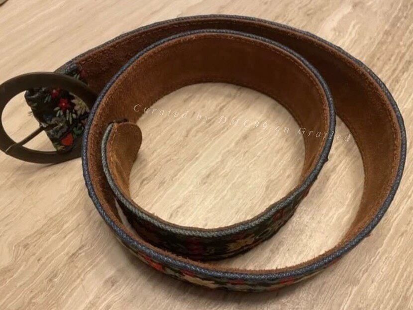 Dolce & Gabbana Dolce & Gabbana Vintage Floral Belt Size ONE SIZE - 2 Thumbnail