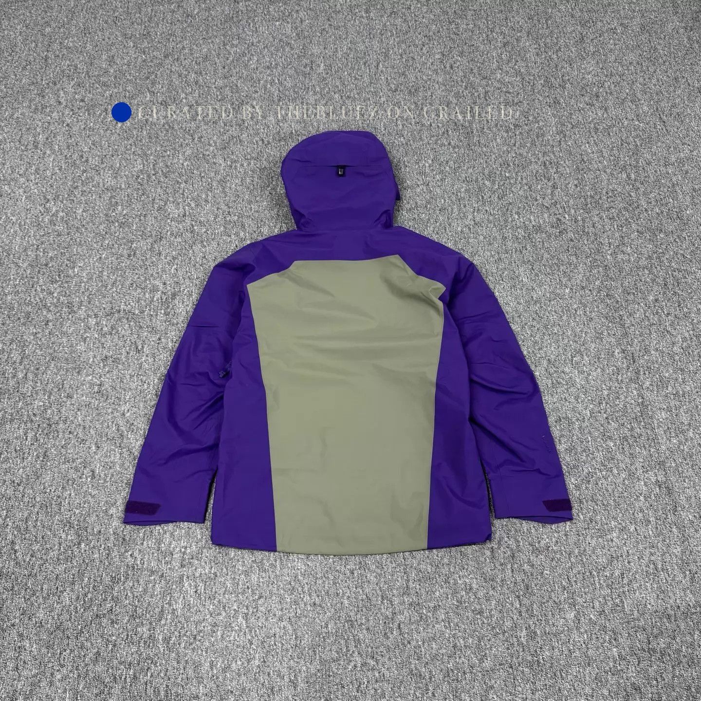 Arc'teryx Purple Hooded Jacket with Green Accents Size M Size US M / EU 48-50 / 2 - 2 Thumbnail