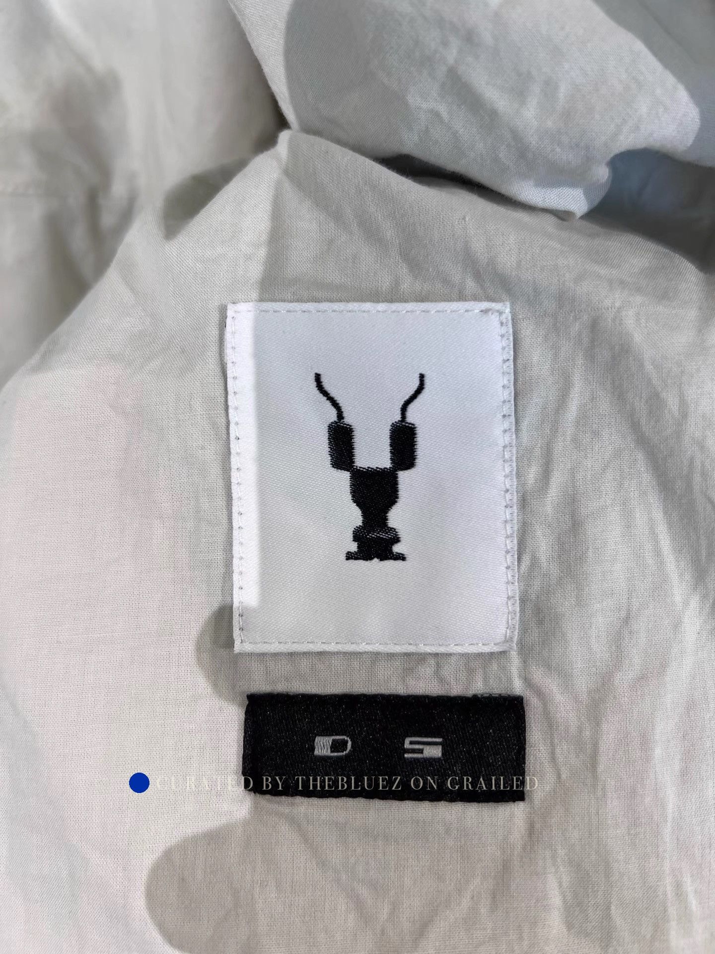 Rick Owens Gray Hooded Light Jacket Size M Size US M / EU 48-50 / 2 - 5 Thumbnail