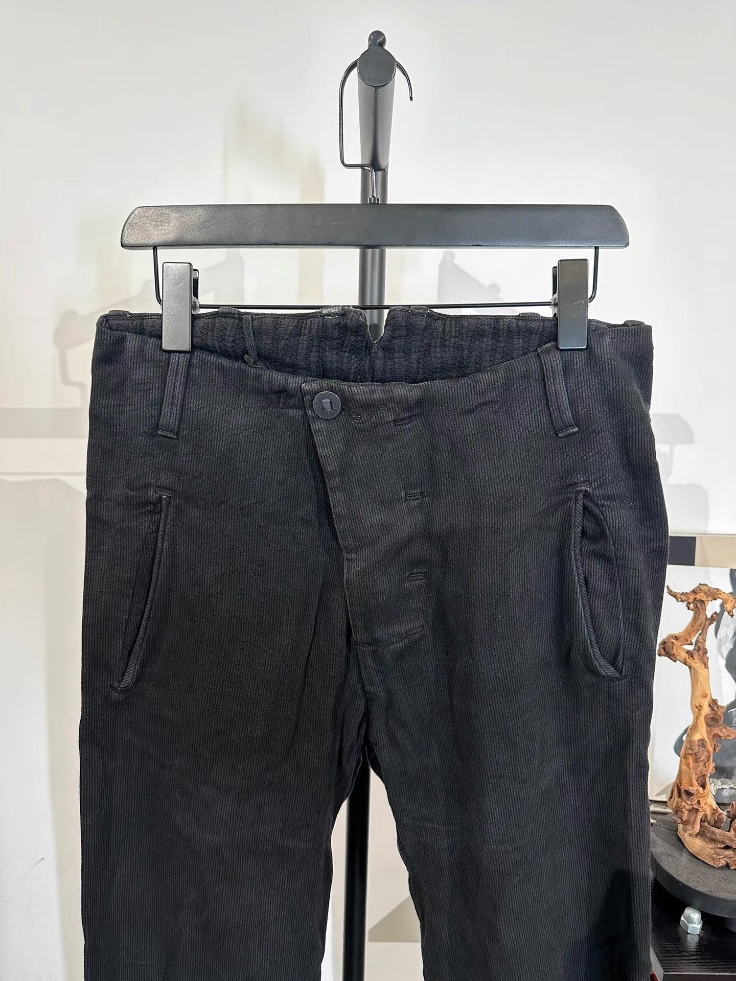 11 By Boris Bidjan Saberi Black Casual Straight-Leg Pants Size US 32 / EU 48 - 3 Thumbnail