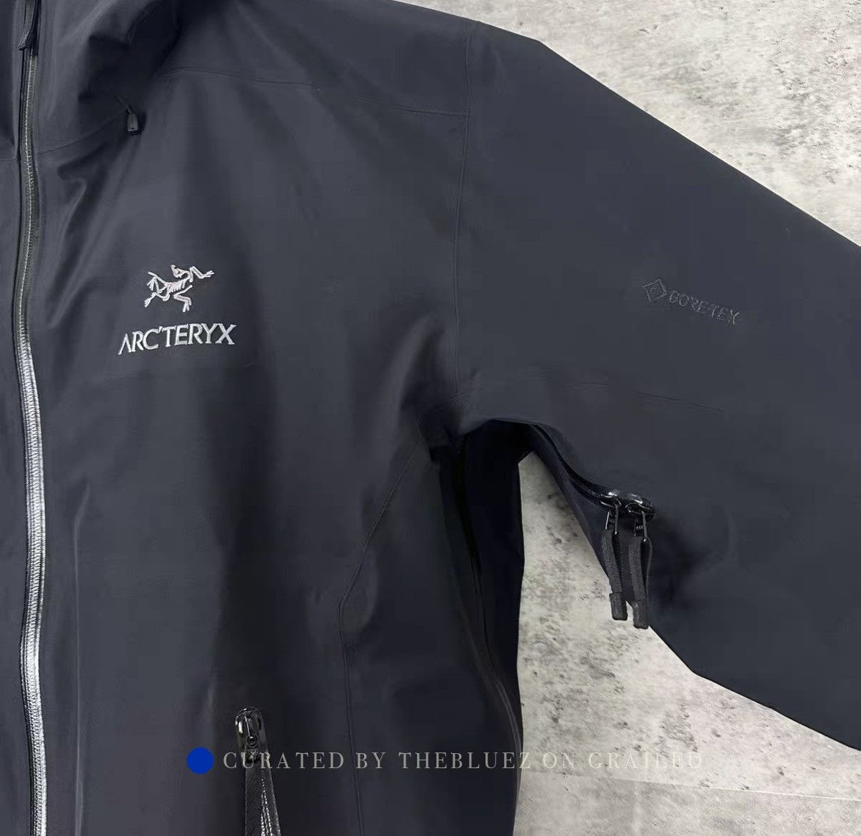 Arc'teryx Black Hooded Zip-Up Light Jacket Size US XL / EU 56 / 4 - 4 Thumbnail