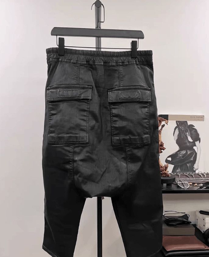 Rick Owens Black Casual Drawstring Pants Size US 32 / EU 48 - 2 Thumbnail