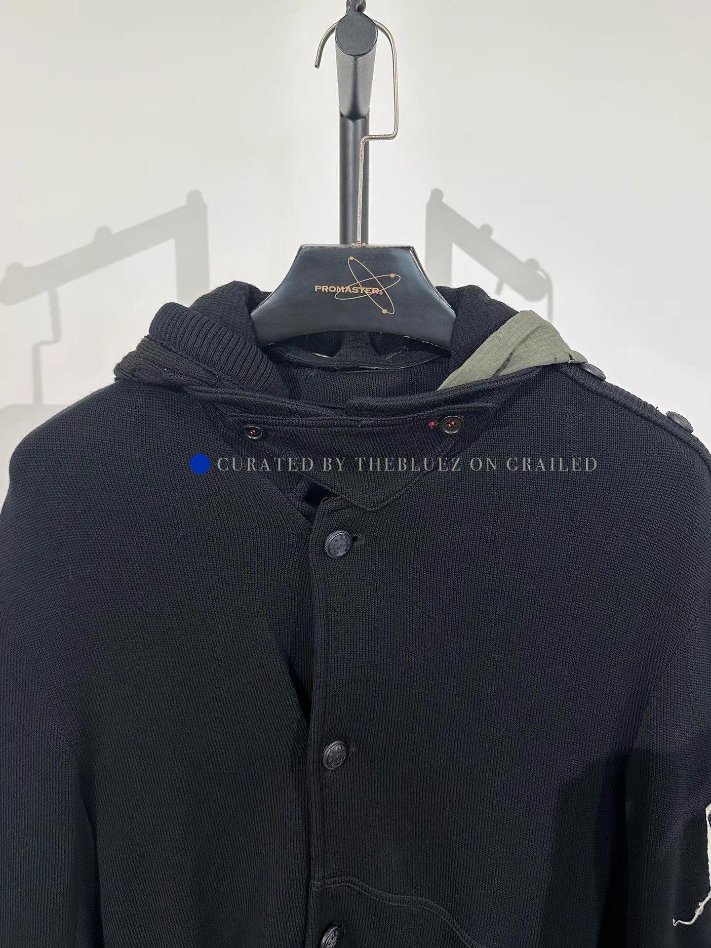 Greg Lauren Black Green Hooded Parka Coat Size L Size US L / EU 52-54 / 3 - 5 Thumbnail