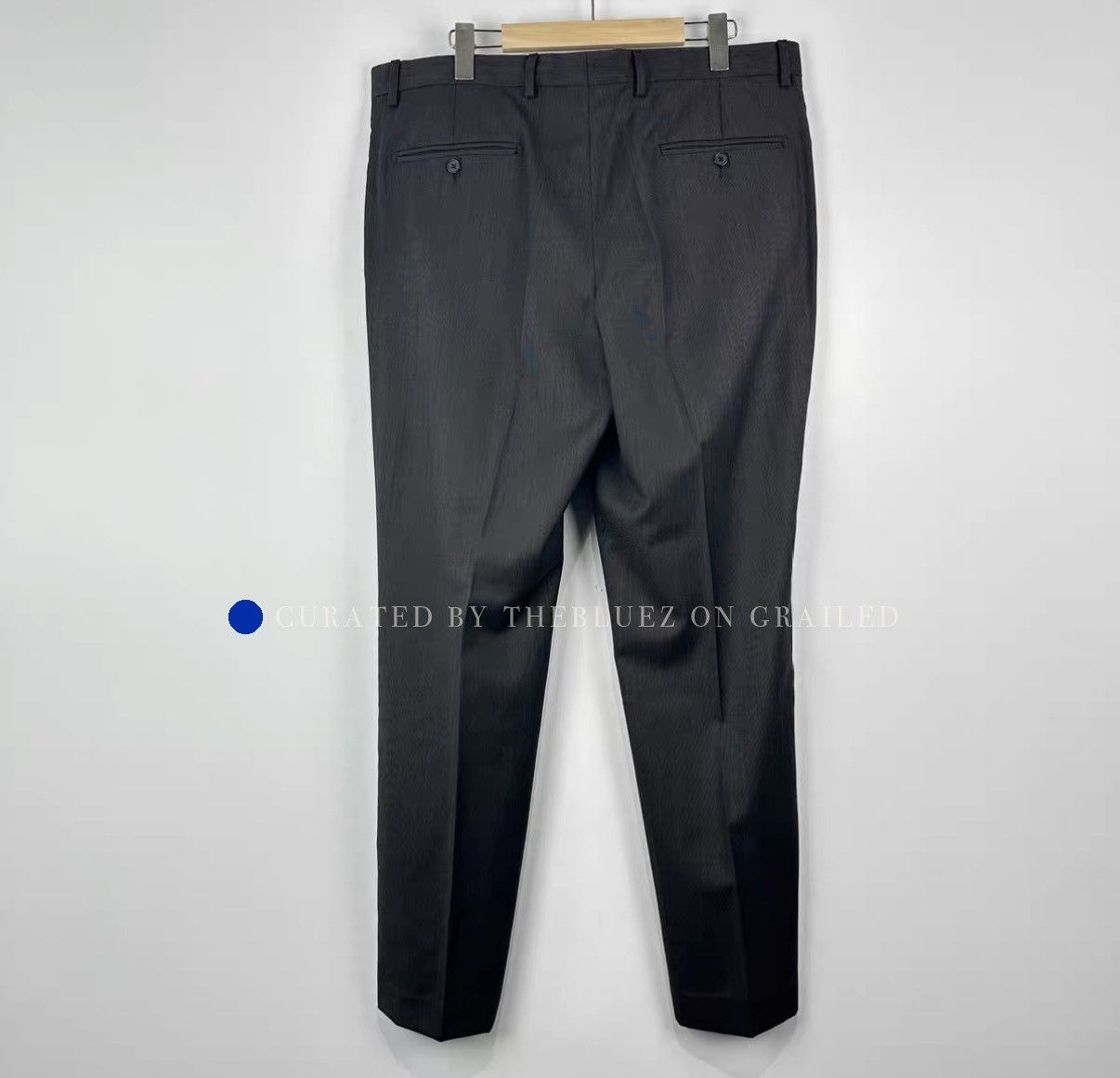 Yves Saint Laurent Black Tailored Dress Pants Size 40 Size US 40 / EU 56 - 2 Thumbnail