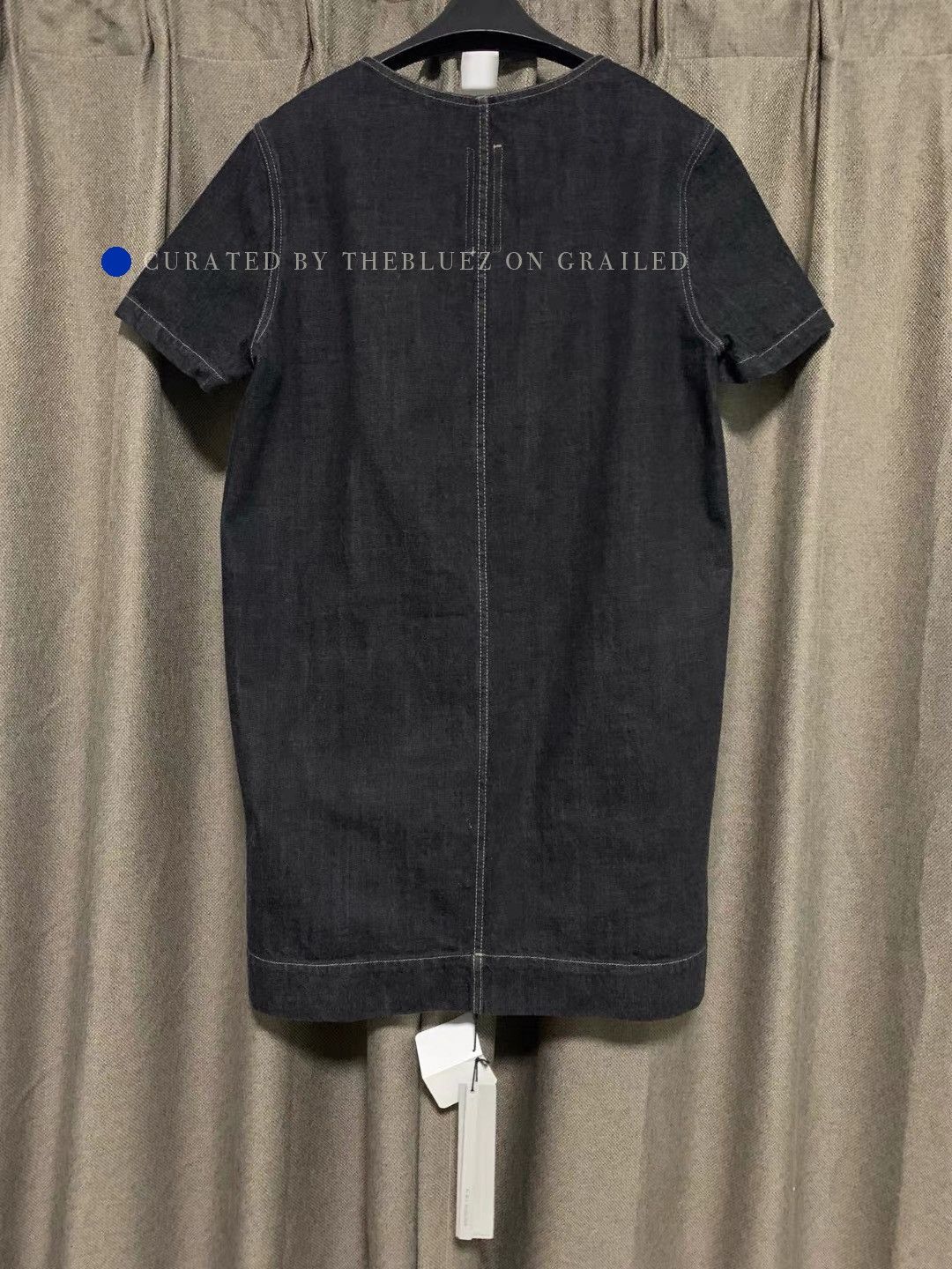 Rick Owens Black Short Sleeve Shirt with White Drip Pattern Size US S / EU 44-46 / 1 - 2 Thumbnail