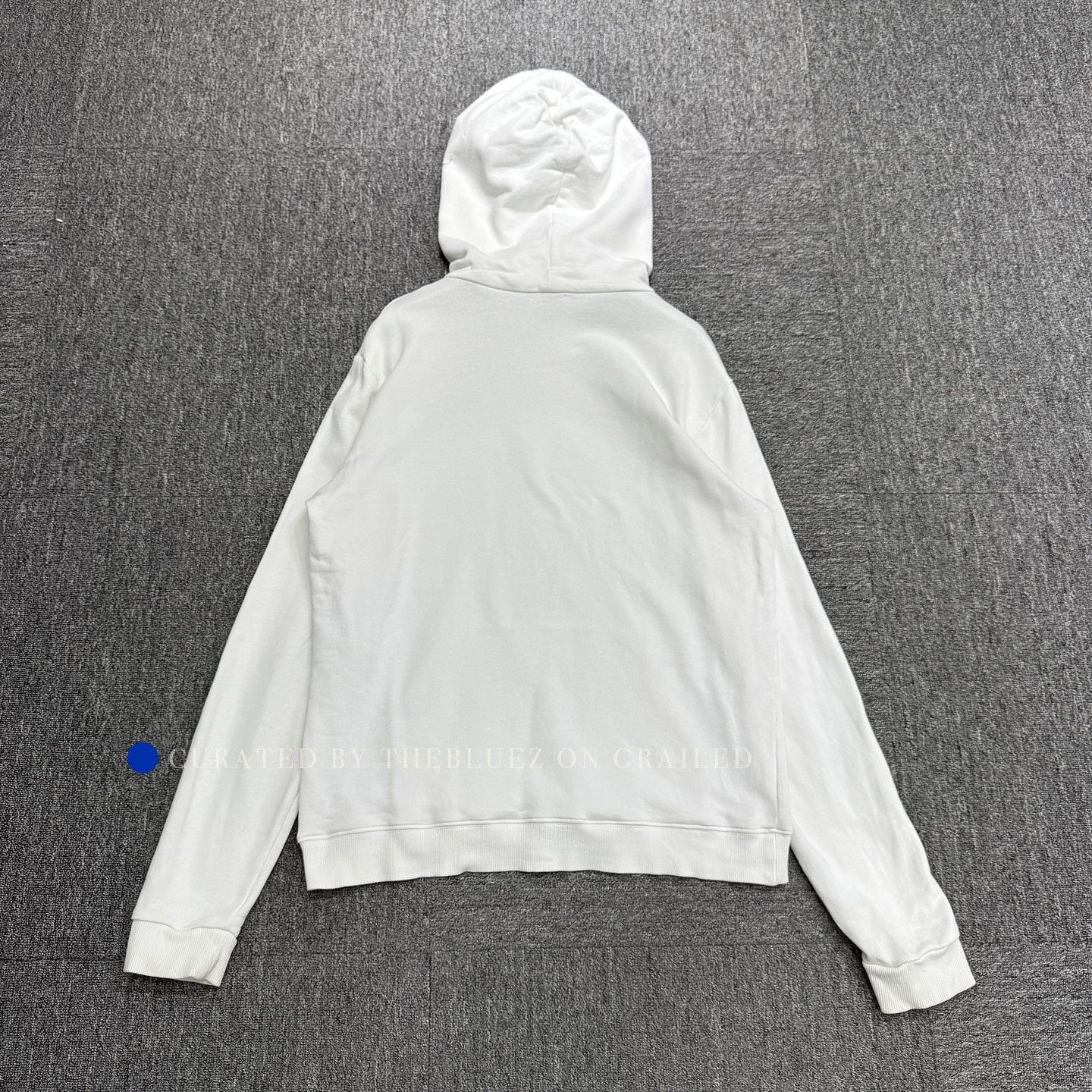 Saint Laurent Paris White Oversized Hoodie with Front Pocket - XL Size US XL / EU 56 / 4 - 2 Thumbnail