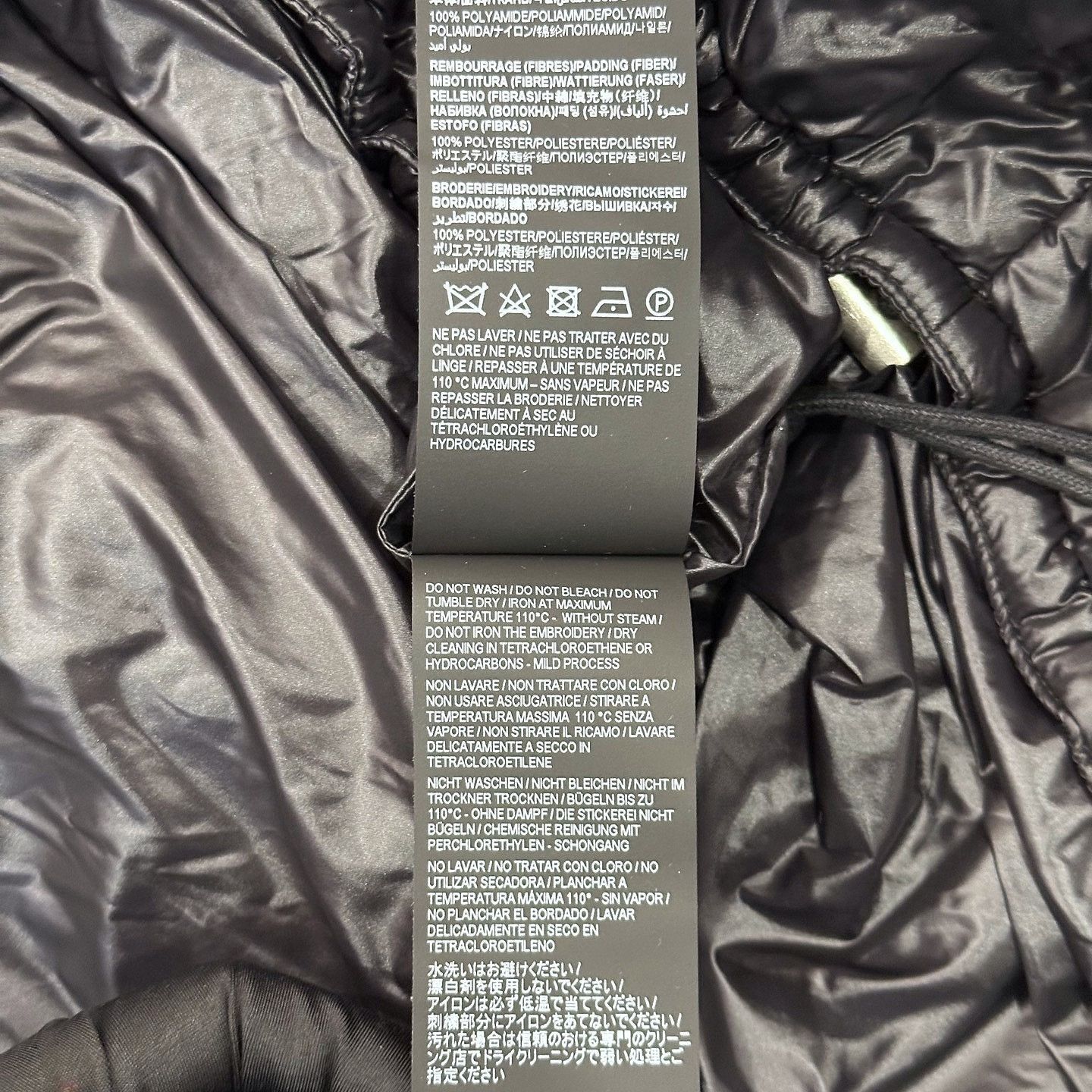 Saint Laurent Paris Black Hooded Puffer Jacket Size S Size US S / EU 44-46 / 1 - 5 Thumbnail