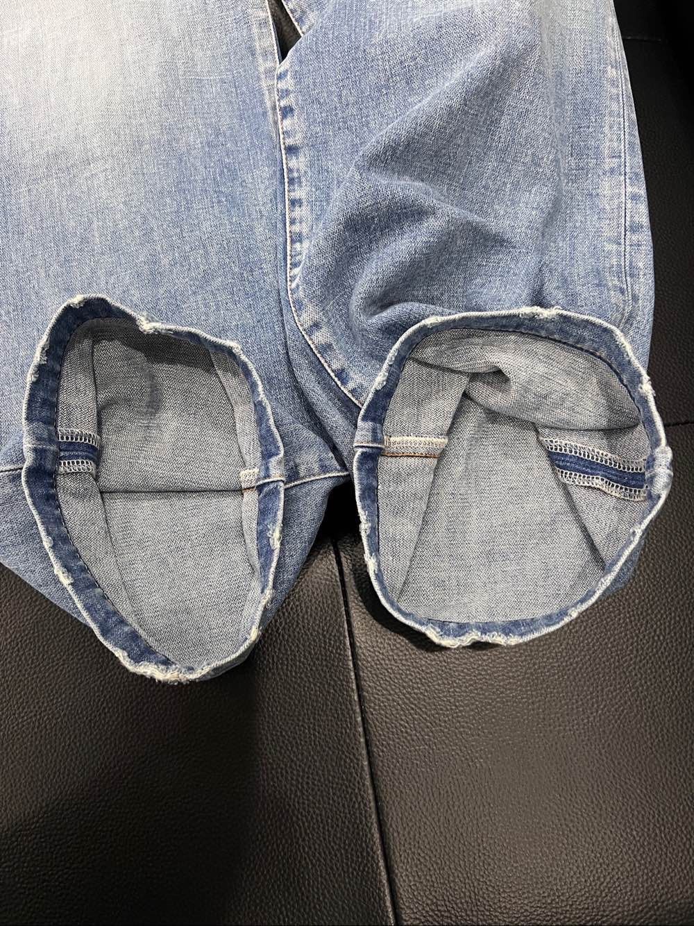 Saint Laurent Paris Blue Denim Wide-Leg Jeans Size US 32 / EU 48 - 13 Thumbnail