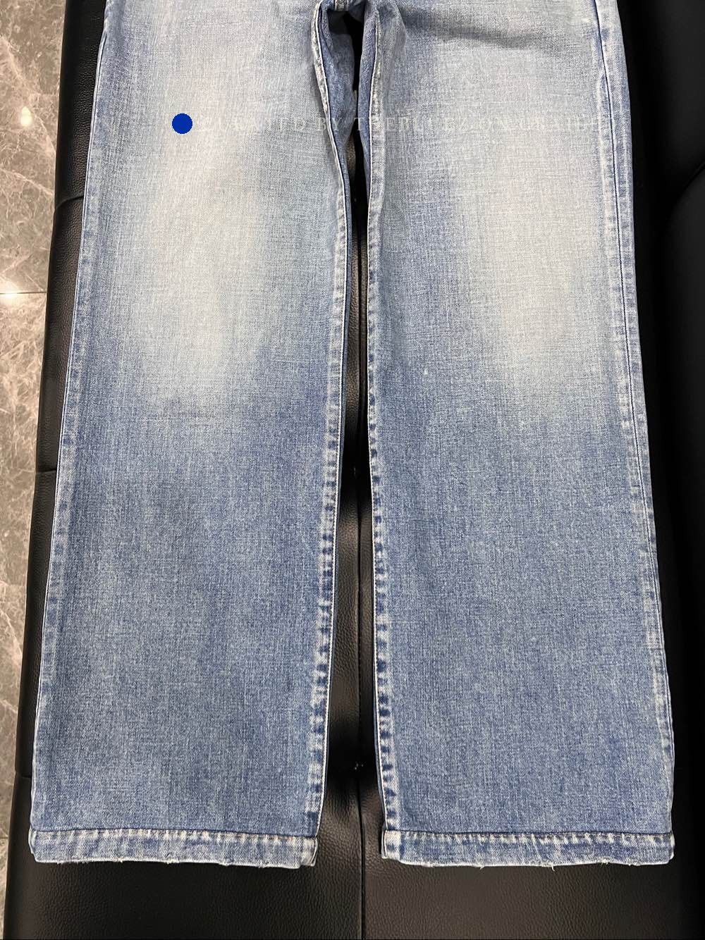 Saint Laurent Paris Blue Denim Wide-Leg Jeans Size US 32 / EU 48 - 5 Thumbnail