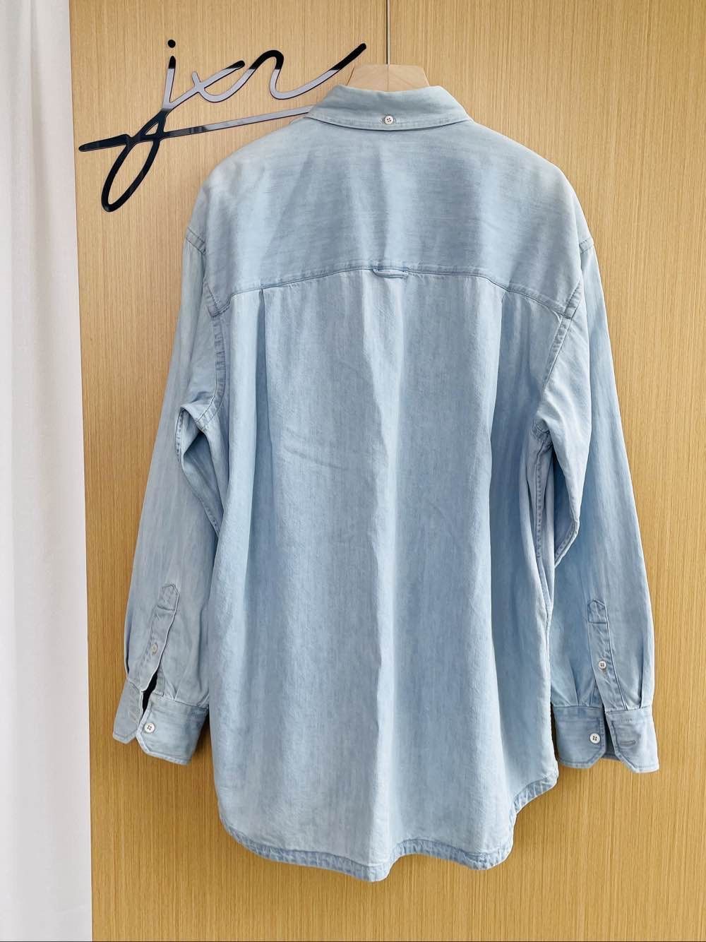 Prada Blue Long Sleeve Button-Up Shirt Size US S / EU 44-46 / 1 - 2 Thumbnail