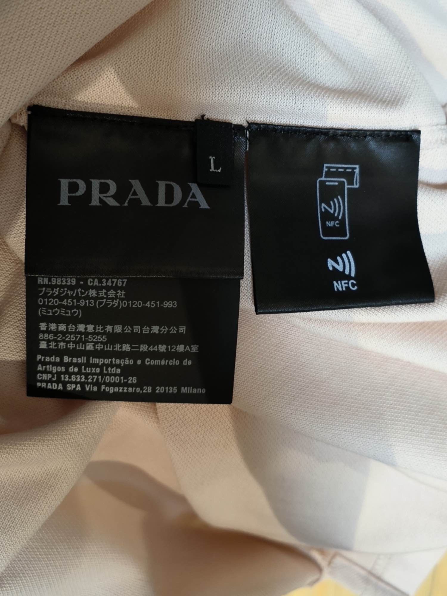 Prada Pink Short-Sleeve Polo Shirt Size L Size US L / EU 52-54 / 3 - 4 Thumbnail