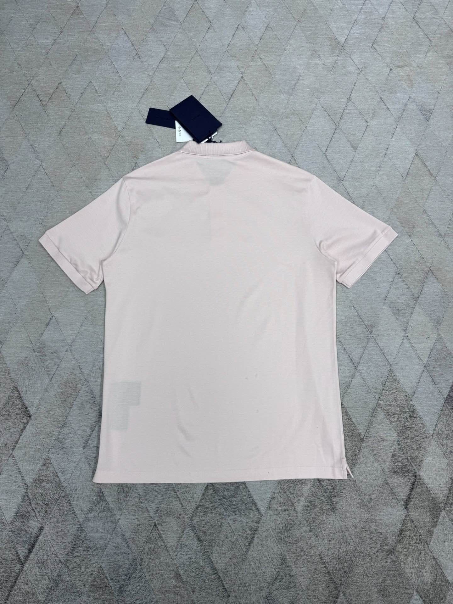 Prada Pink Short-Sleeve Polo Shirt Size L Size US L / EU 52-54 / 3 - 2 Thumbnail