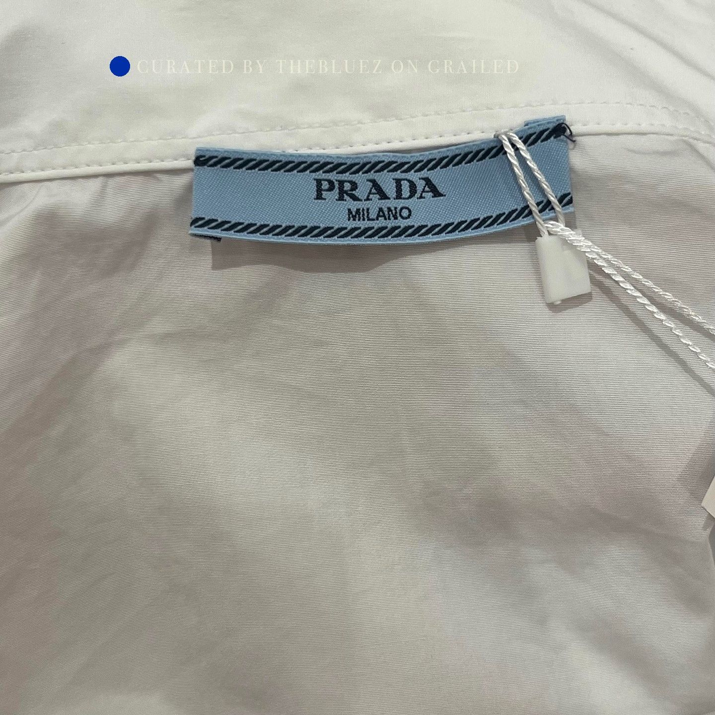 Prada White Short Sleeve Button-Up Shirt Size US S / EU 44-46 / 1 - 3 Thumbnail