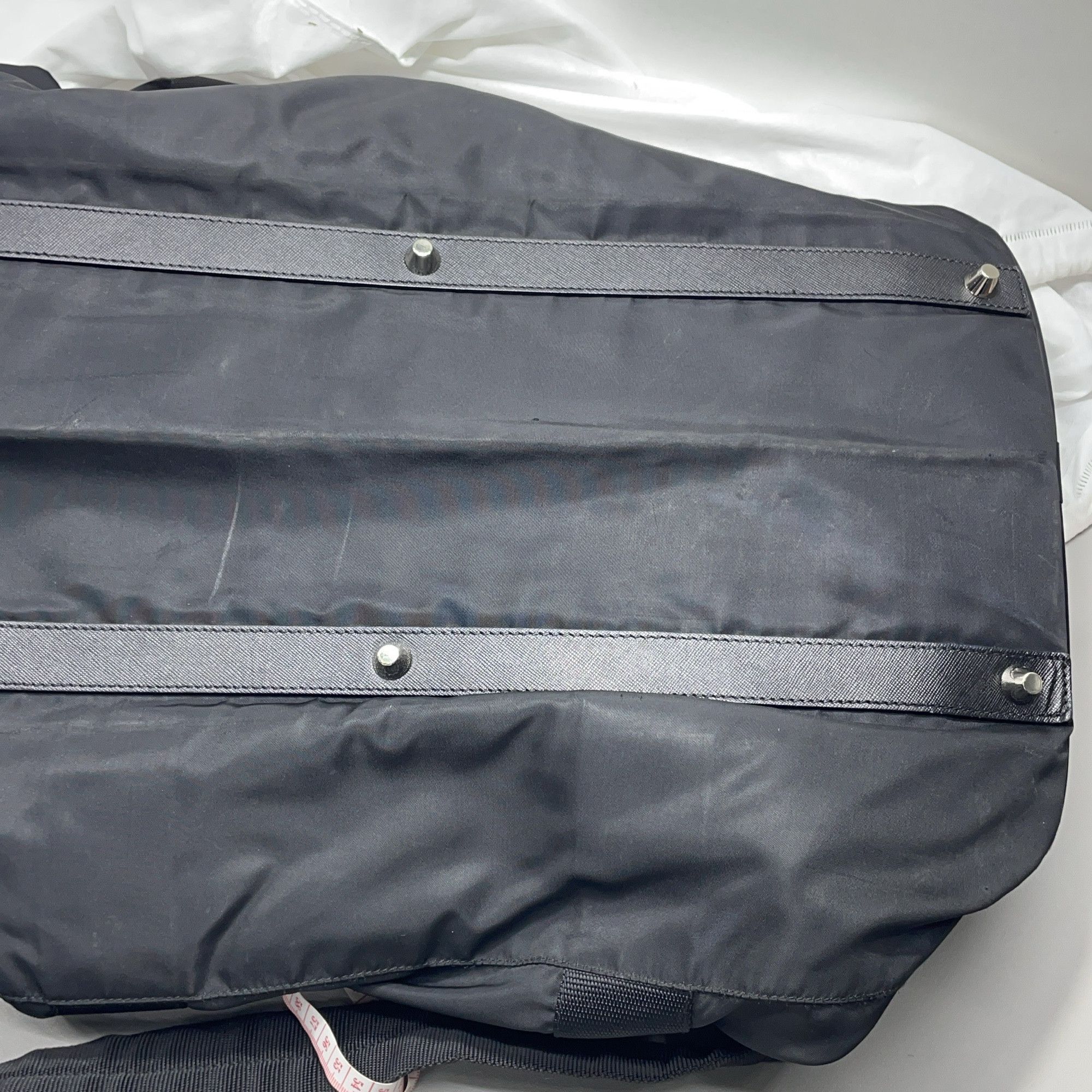 Prada Black Nylon Travel Duffel Bag Size ONE SIZE - 7 Thumbnail