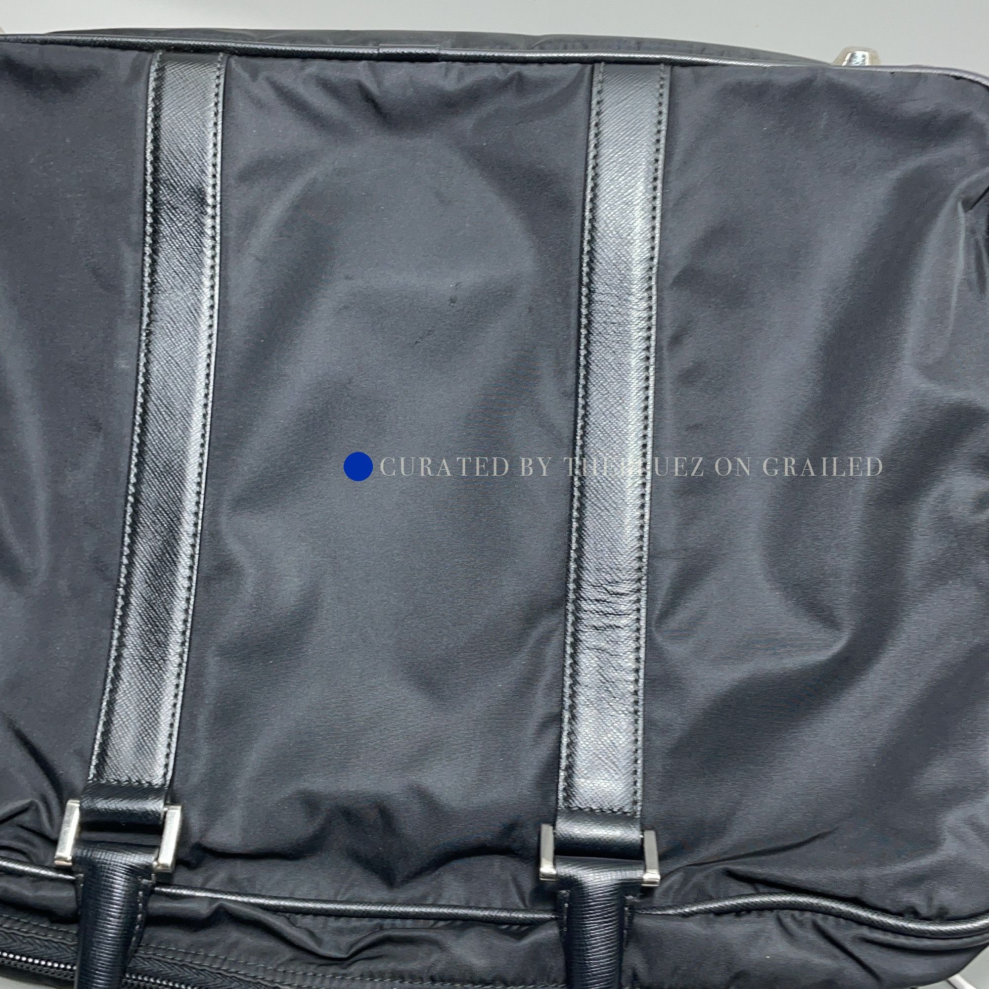Prada Black Nylon Travel Duffle Bag Size ONE SIZE - 7 Thumbnail