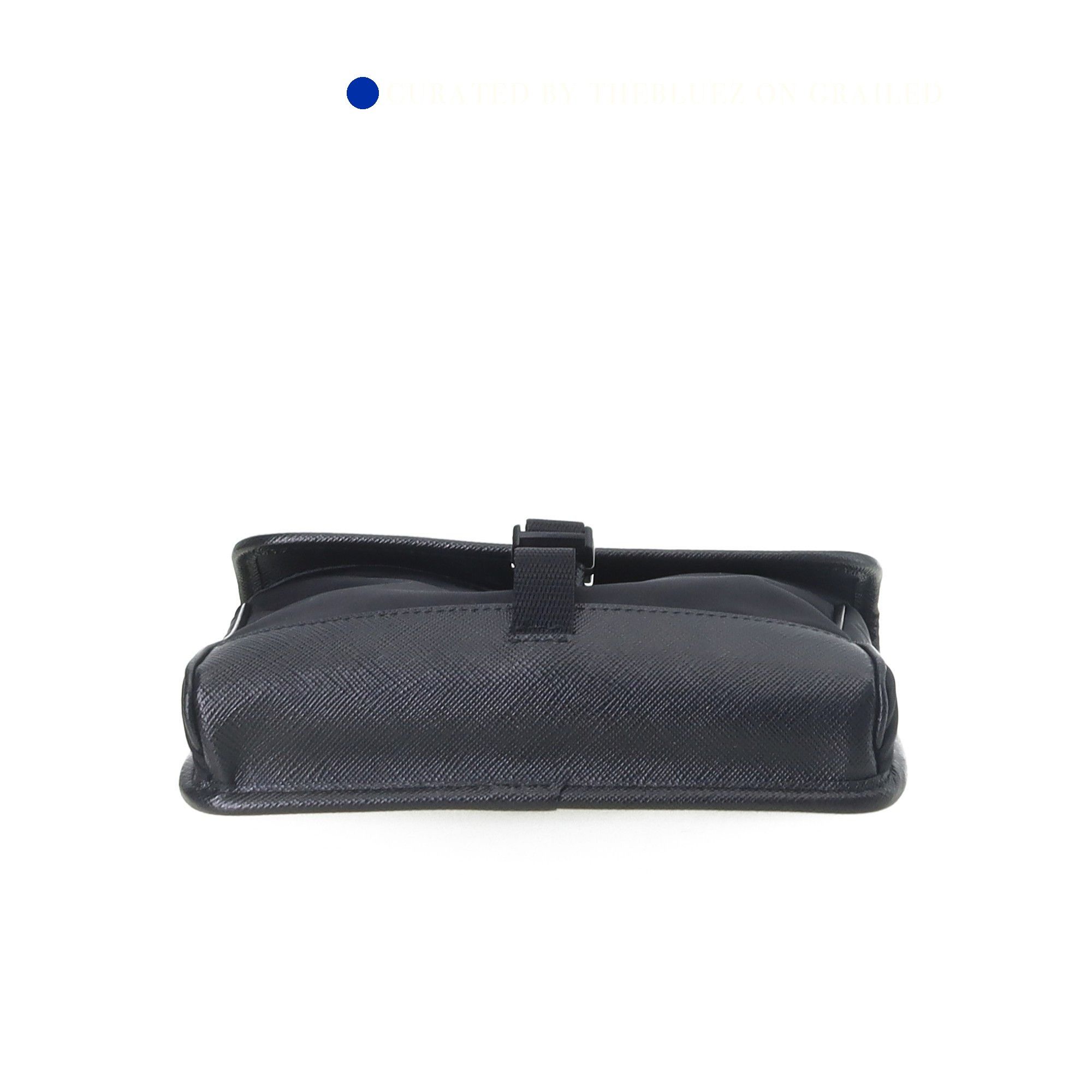 Prada Black Flap Buckle Crossbody Bag Size ONE SIZE - 4 Thumbnail