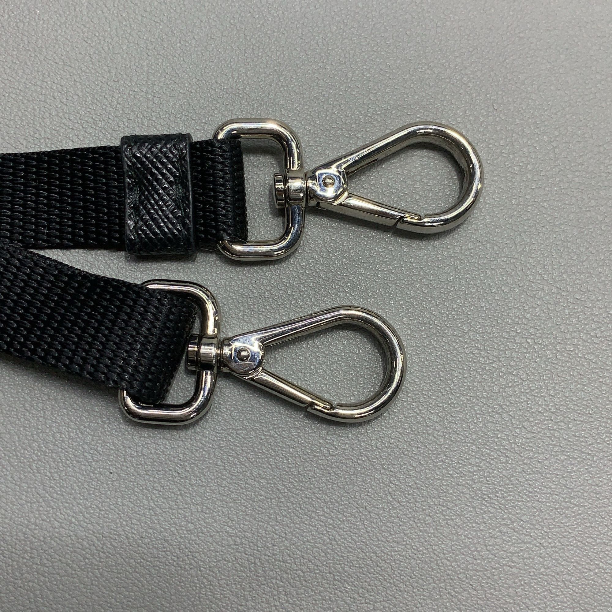 Prada Black Flap Buckle Crossbody Bag Size ONE SIZE - 11 Thumbnail