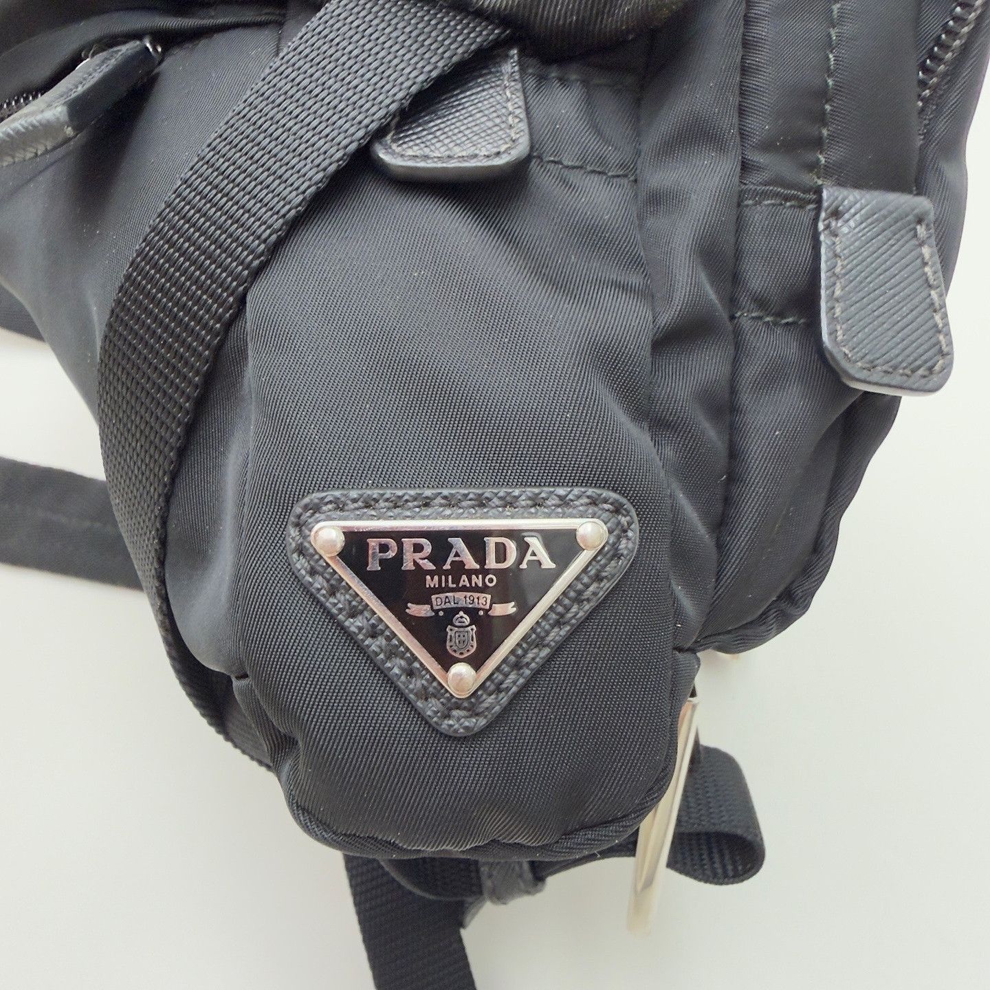Prada Black Nylon Crossbody Bag with Adjustable Strap Size ONE SIZE - 11 Thumbnail