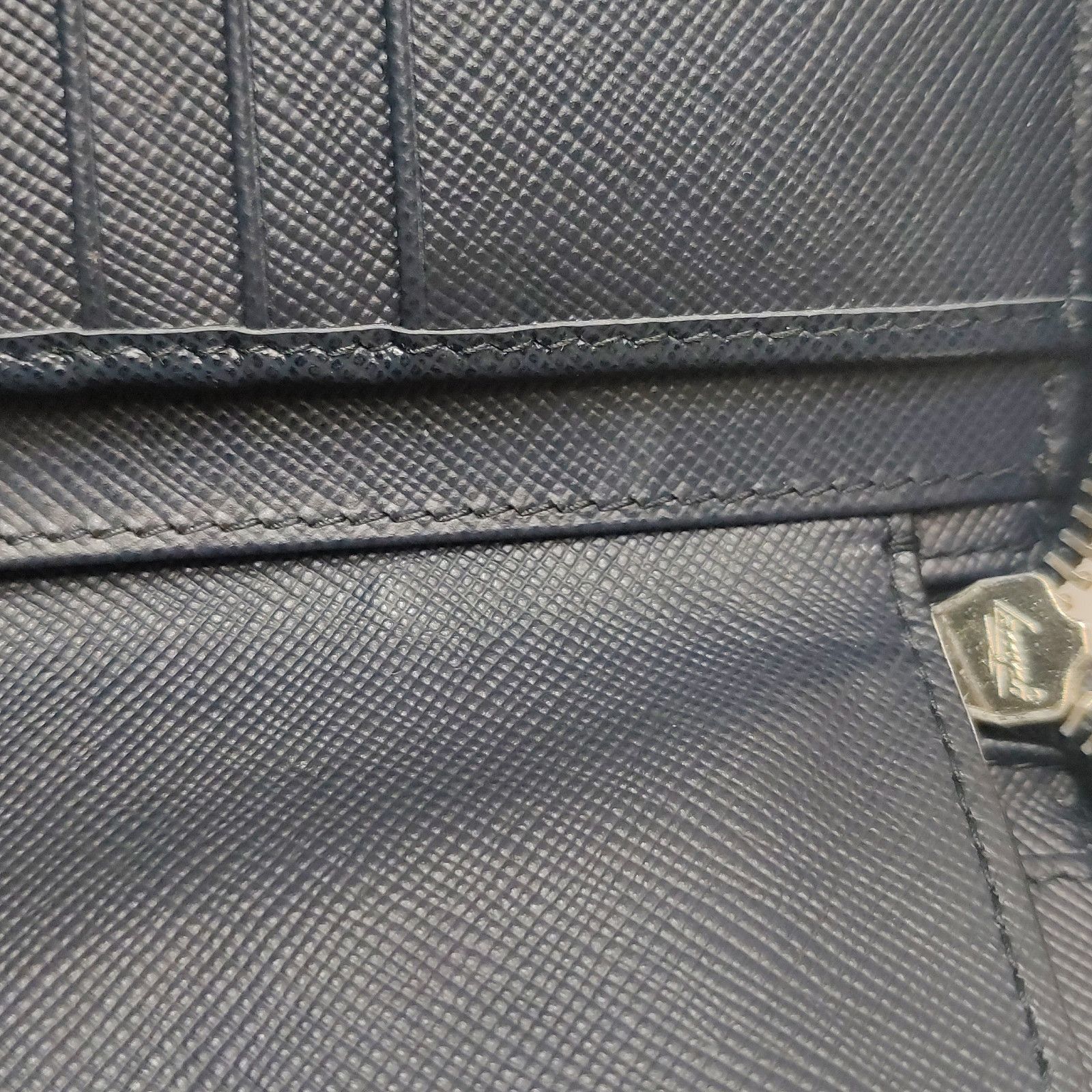 Prada Blue Zip-Around Long Wallet Size ONE SIZE - 11 Thumbnail