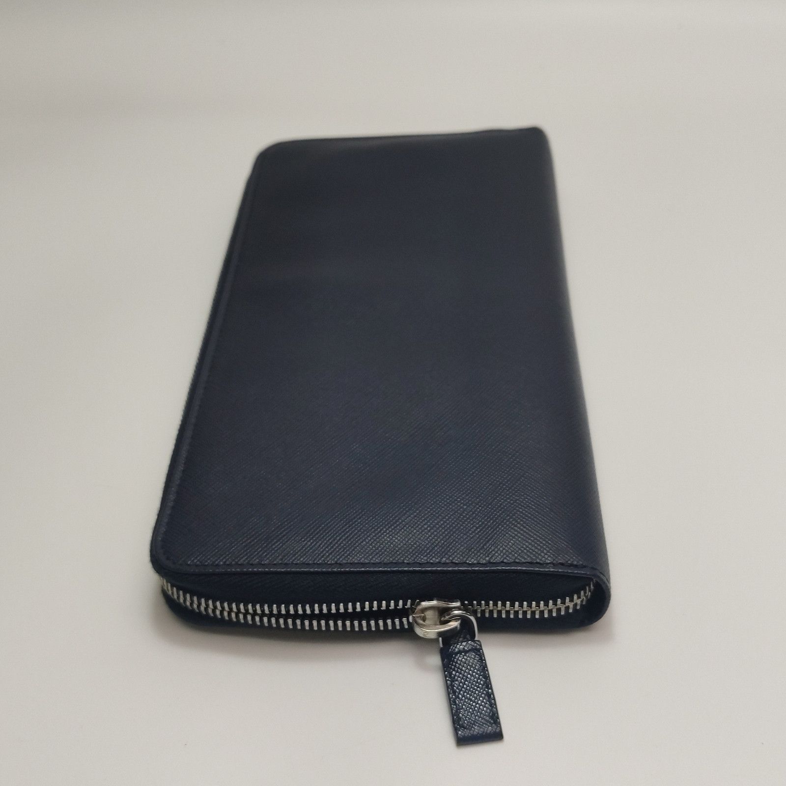 Prada Blue Zip-Around Long Wallet Size ONE SIZE - 14 Thumbnail