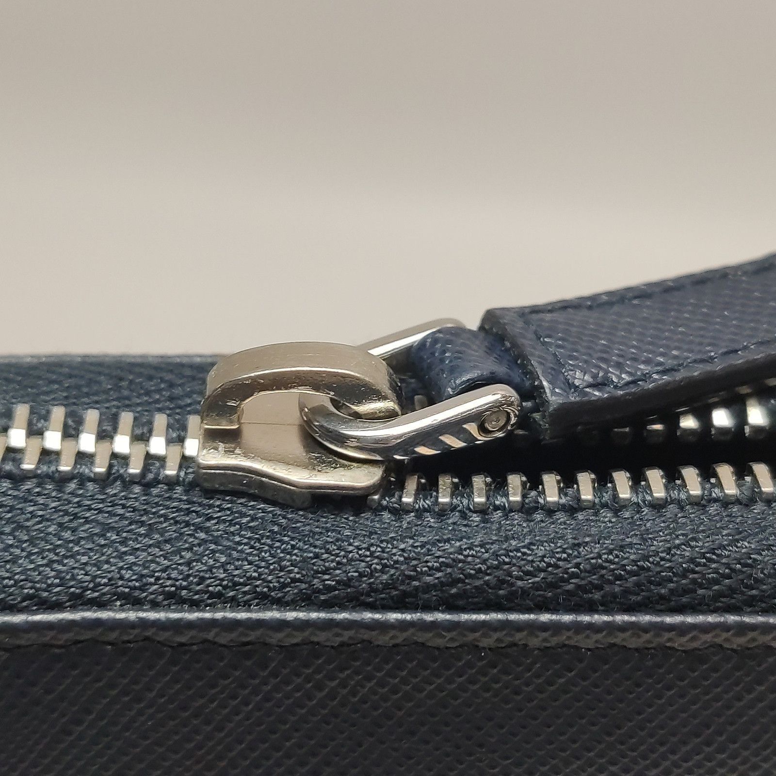 Prada Blue Zip-Around Long Wallet Size ONE SIZE - 10 Thumbnail