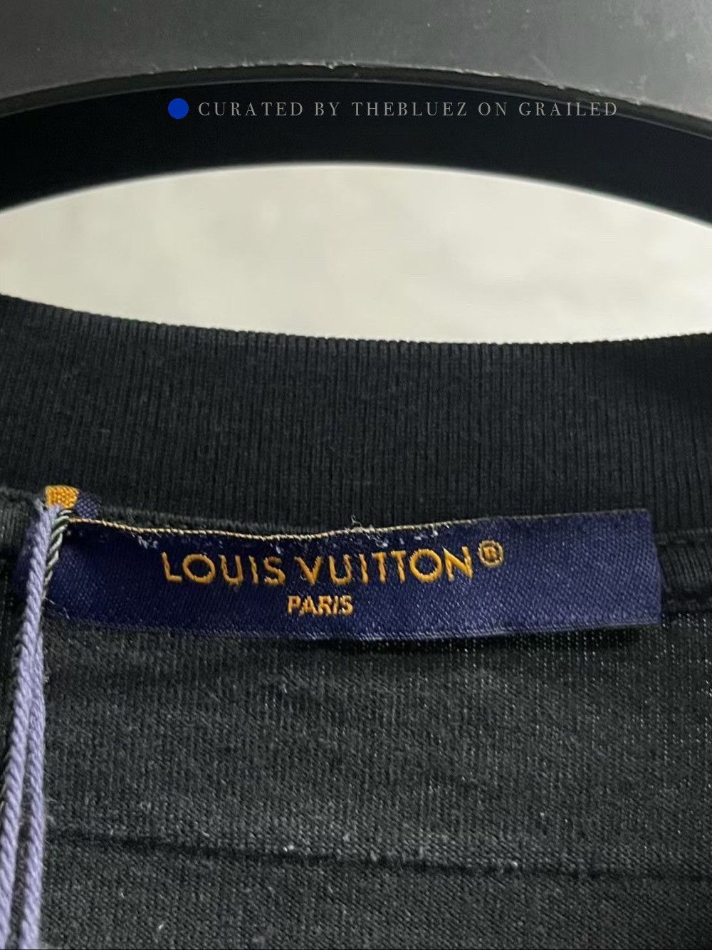 Louis Vuitton Black Short Sleeve Graphic T-Shirt Size US M / EU 48-50 / 2 - 3 Thumbnail