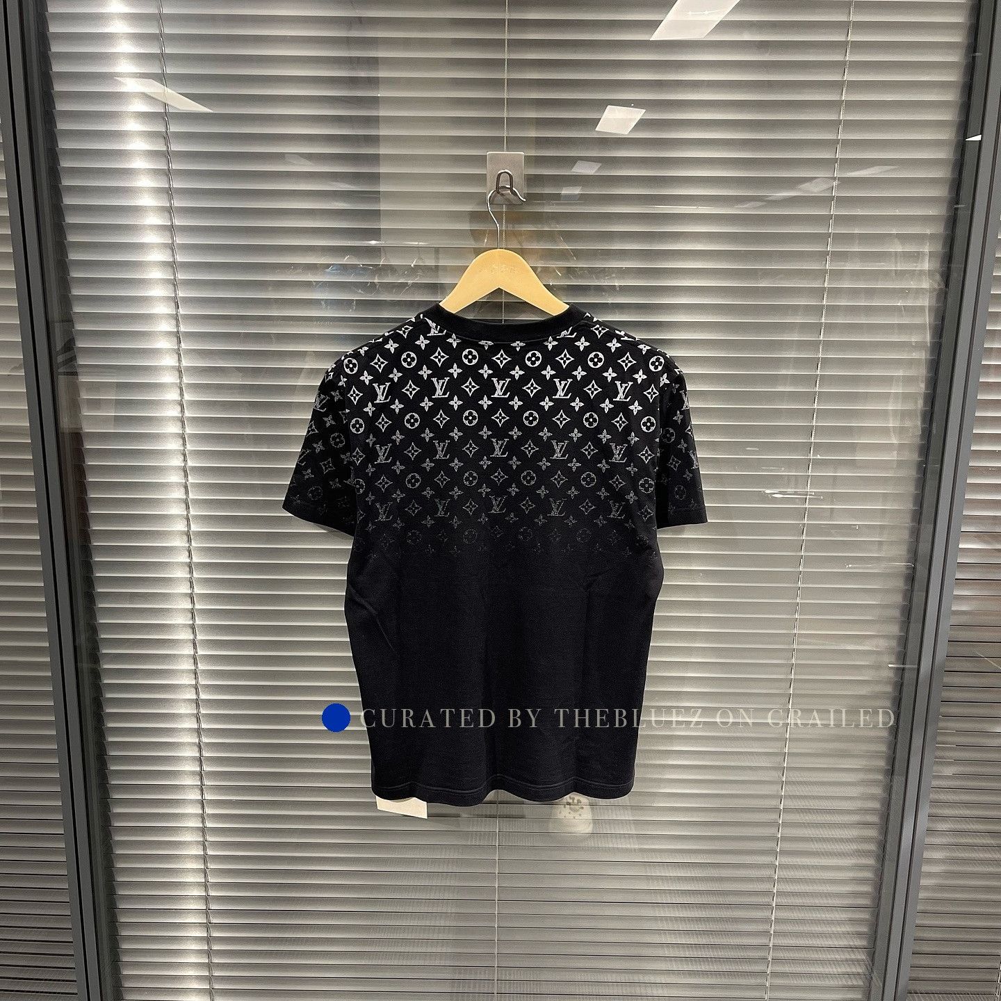 Louis Vuitton Black Patterned Short-Sleeve T-Shirt Size US XS / EU 42 / 0 - 2 Thumbnail