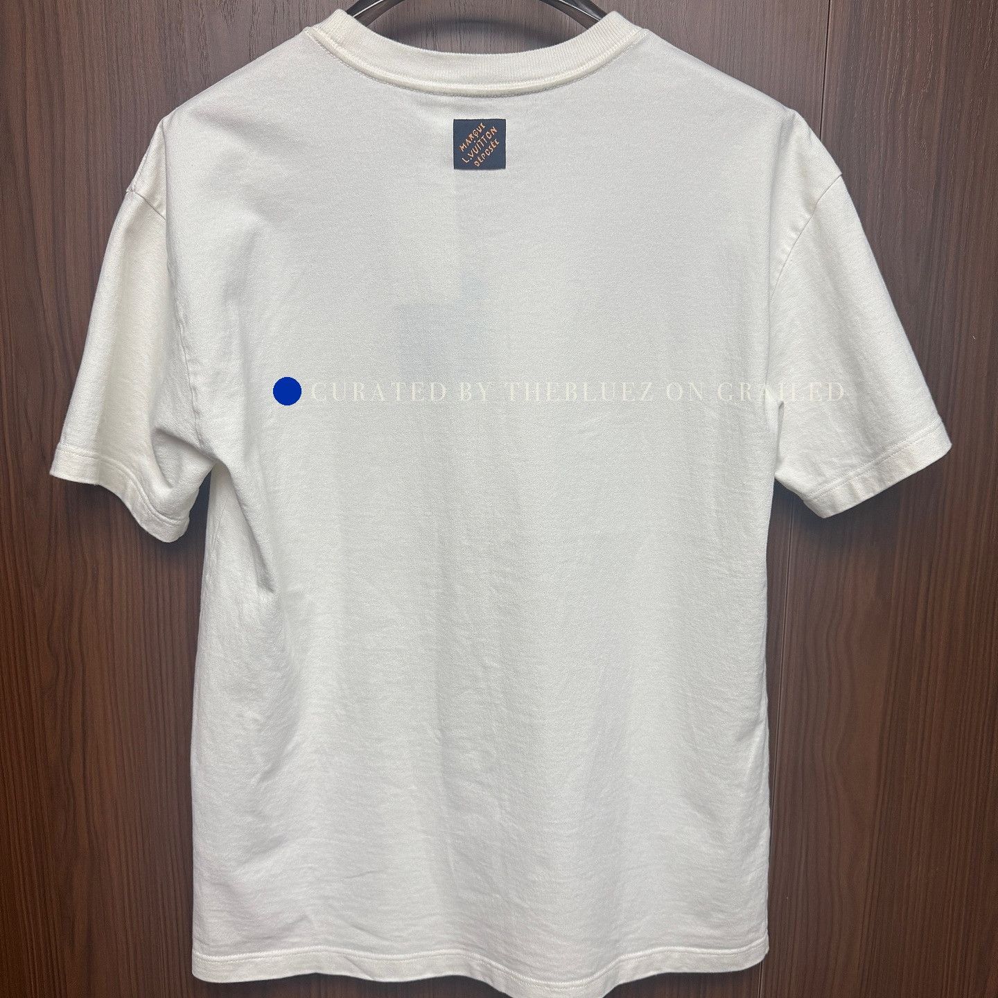 Louis Vuitton White Sequin 'Lovers' Graphic Short Sleeve Tee Size US L / EU 52-54 / 3 - 2 Thumbnail