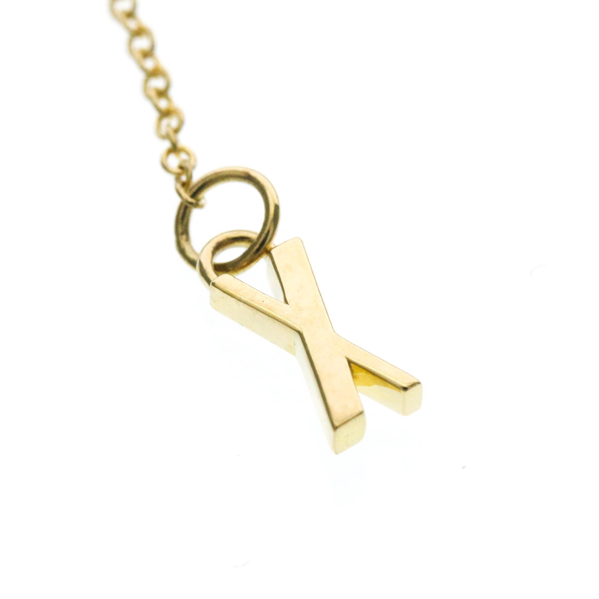 Tiffany & Co. TIFFANY Atlas X Closed Necklace Yellow Gold (18K) No Stone Polished Size ONE SIZE - 11 Thumbnail
