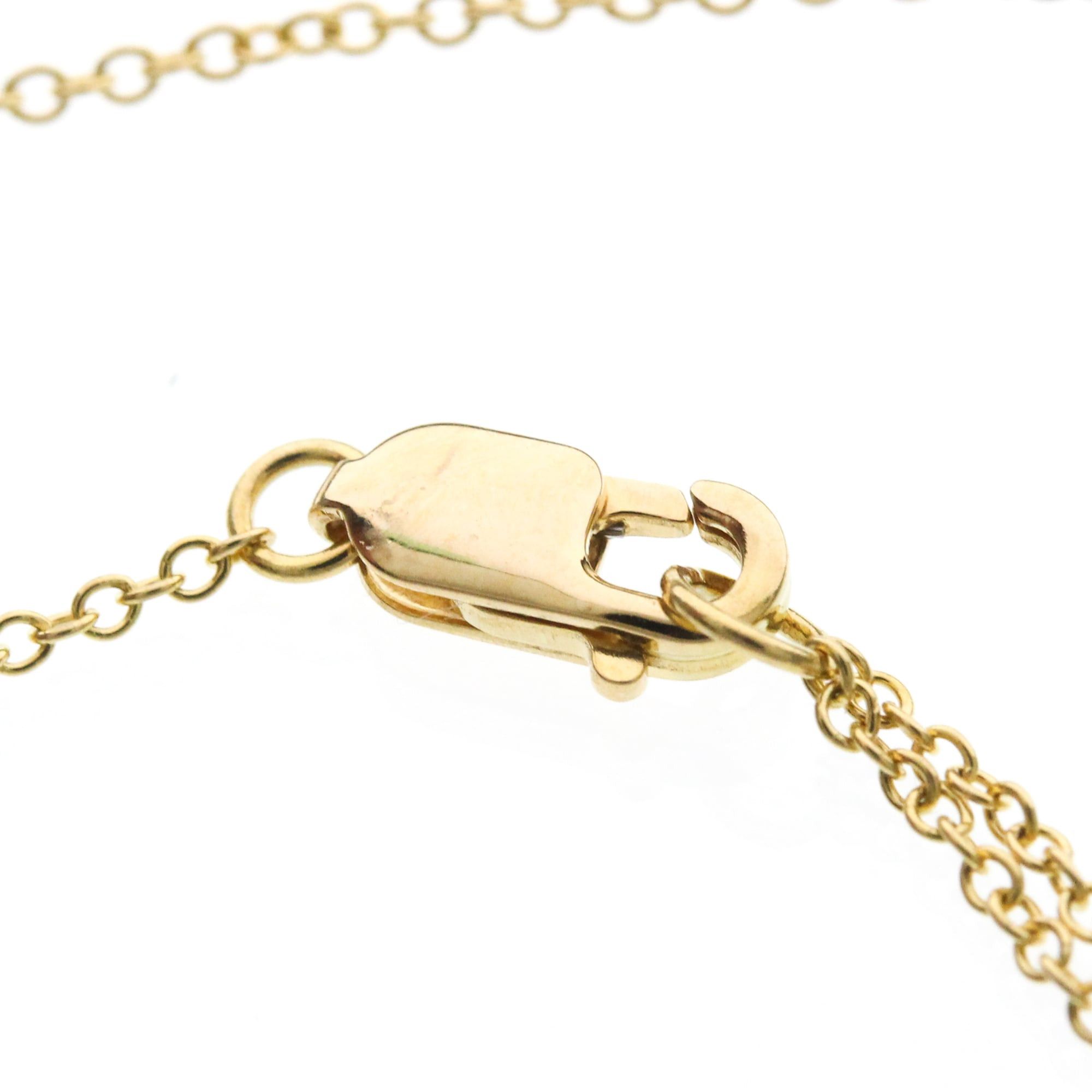 Tiffany & Co. TIFFANY Atlas X Closed Necklace Yellow Gold (18K) No Stone Polished Size ONE SIZE - 7 Thumbnail
