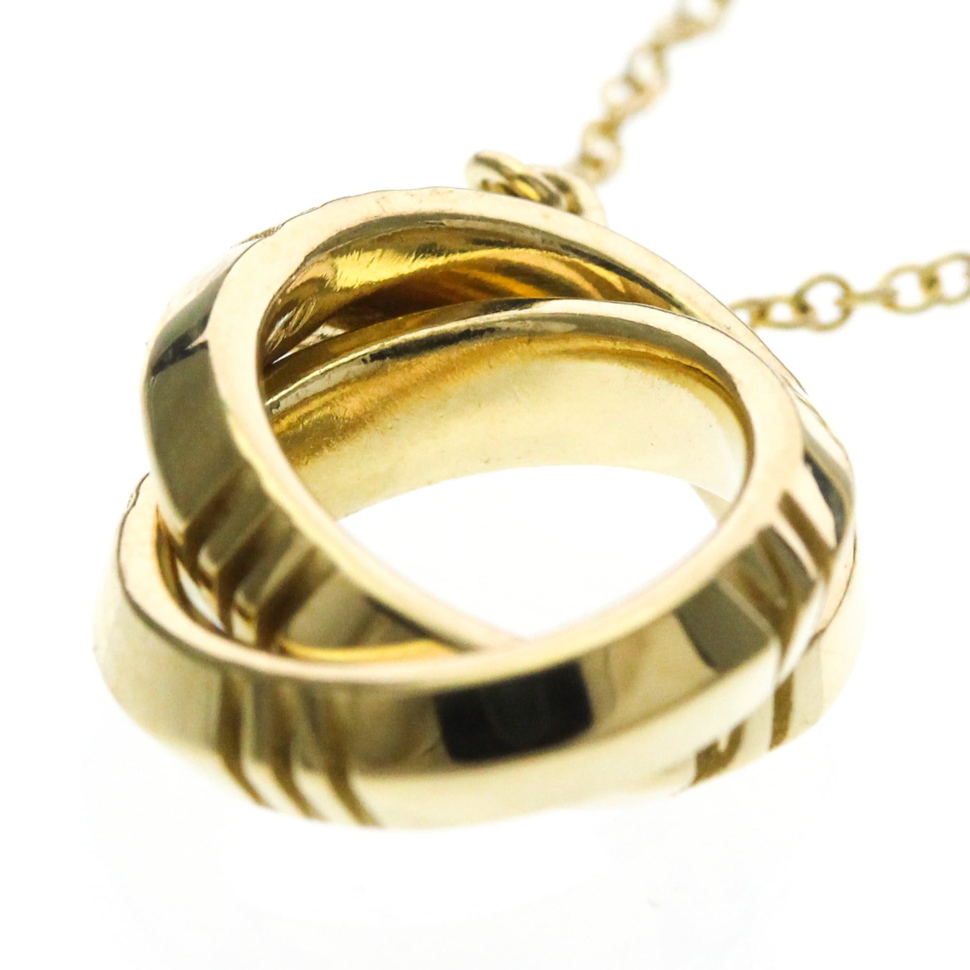 Tiffany & Co. TIFFANY Atlas X Closed Necklace Yellow Gold (18K) No Stone Polished Size ONE SIZE - 10 Thumbnail