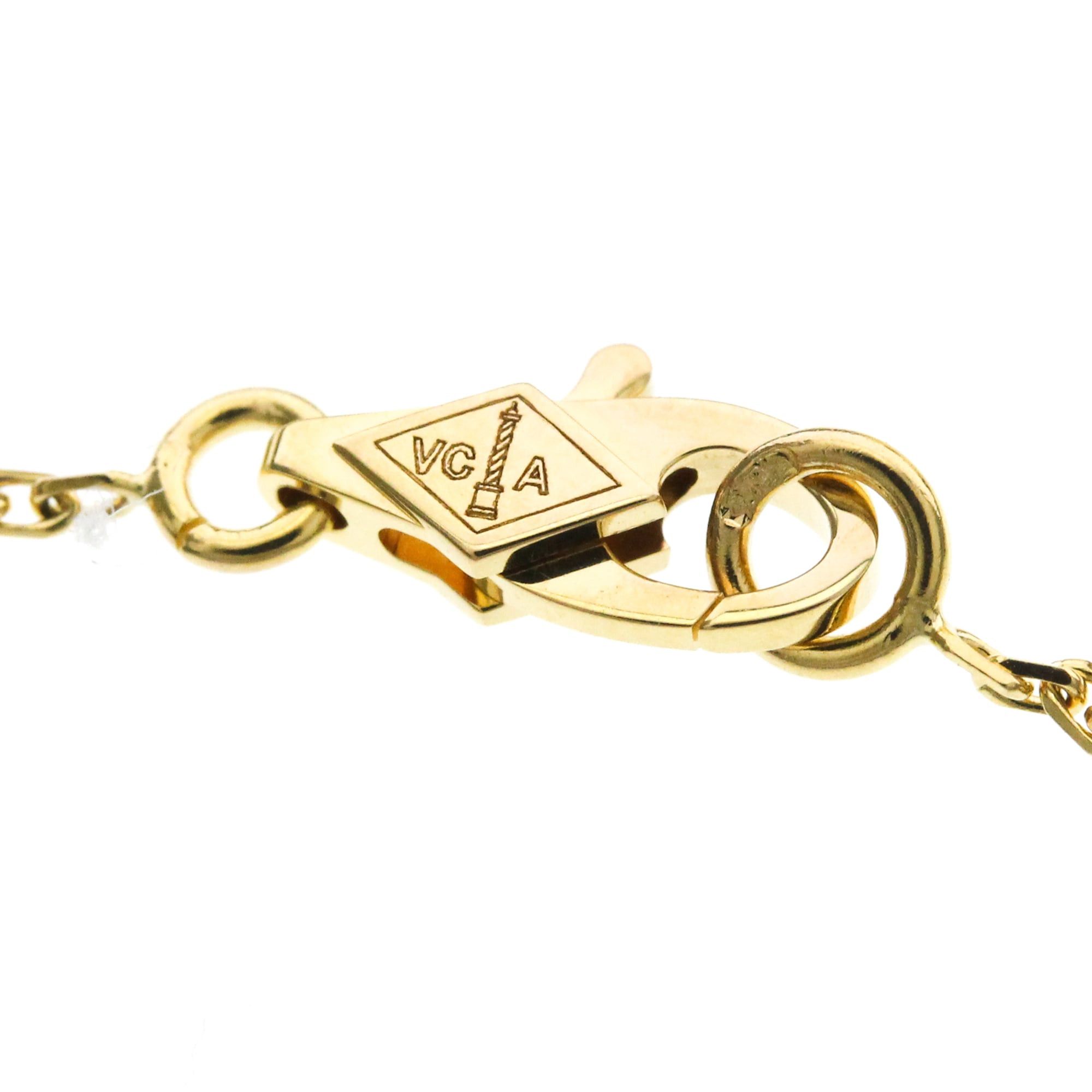Van Cleef & Arpels Van Cleef & Arpels Frivole Mini Bracelet Yellow Gold (18K) Diamond Polished Size ONE SIZE - 13 Thumbnail