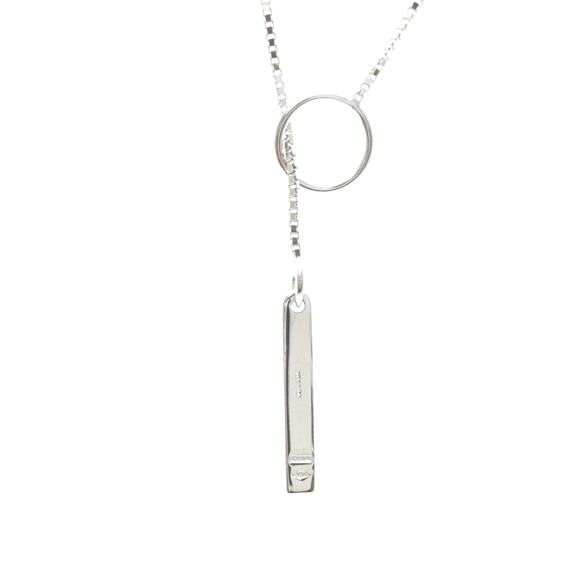 Gucci GUCCI Lariat Necklace White Gold (18K) No Stone Polished Size ONE SIZE - 2 Thumbnail